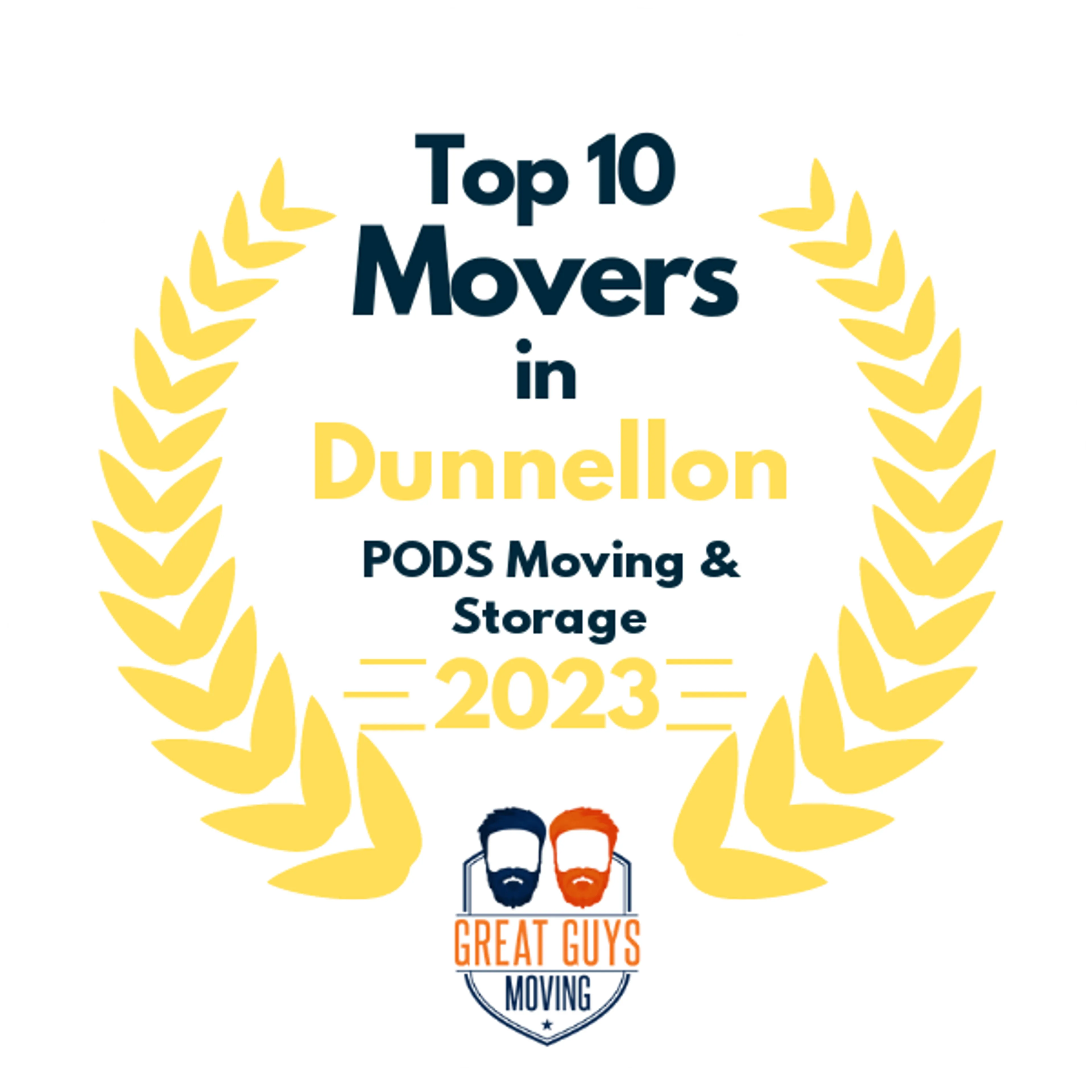 Top 10 Movers in Gainesville, FL 2023 award