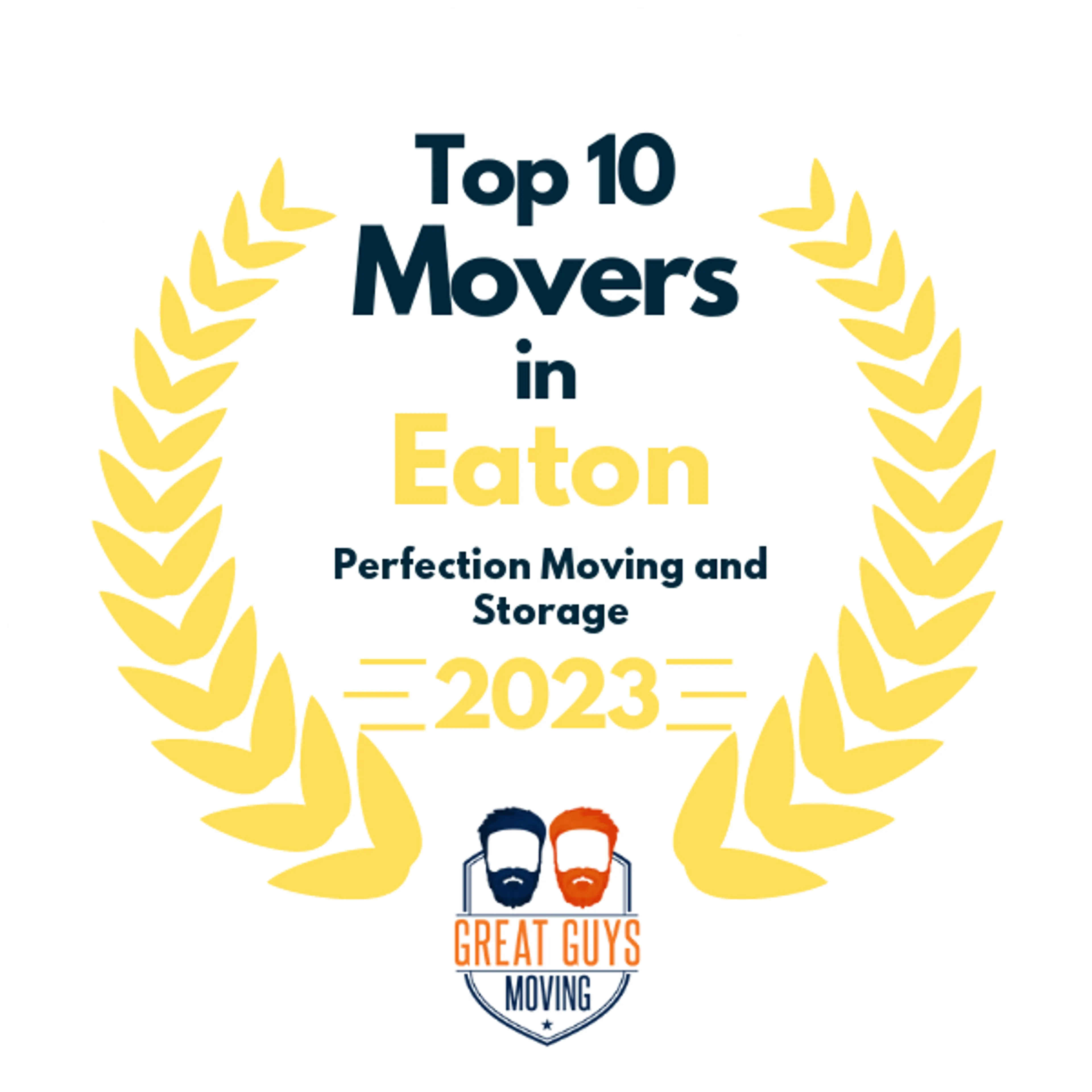 Top 10 Movers in Boulder, CO 2023 award