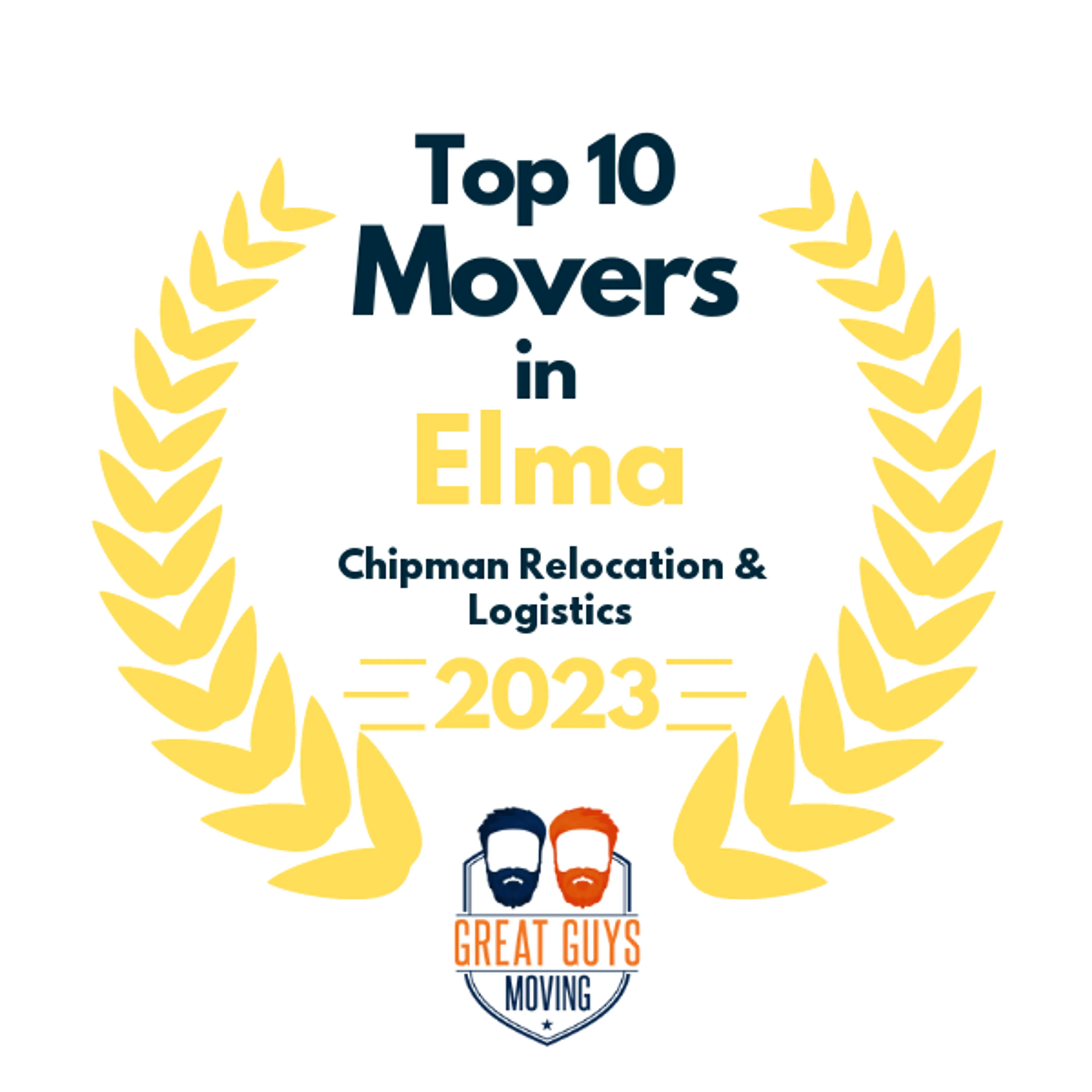 Top 10 Movers in Seattle, WA 2023 award