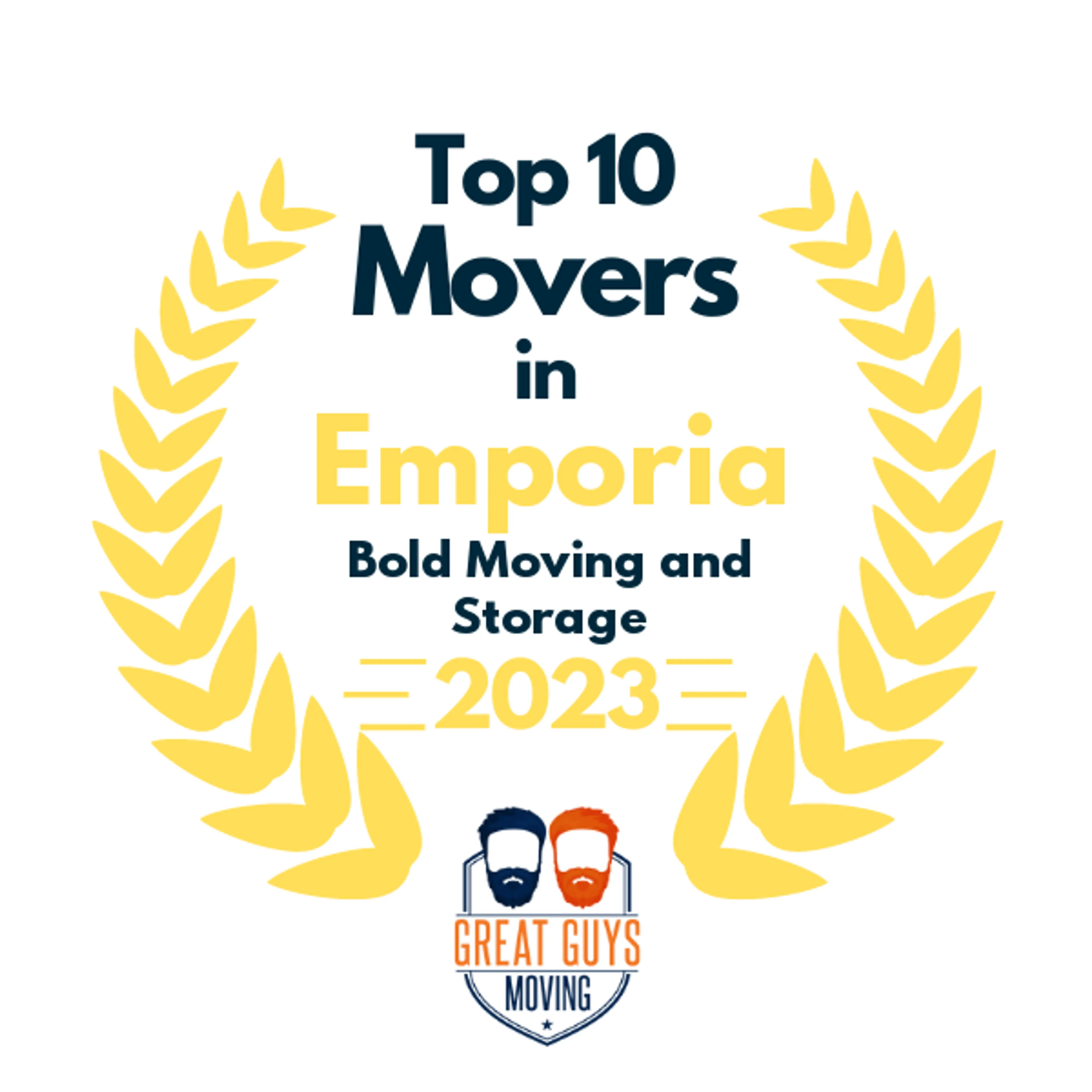 Top 10 Movers in Richmond, VA 2023 award