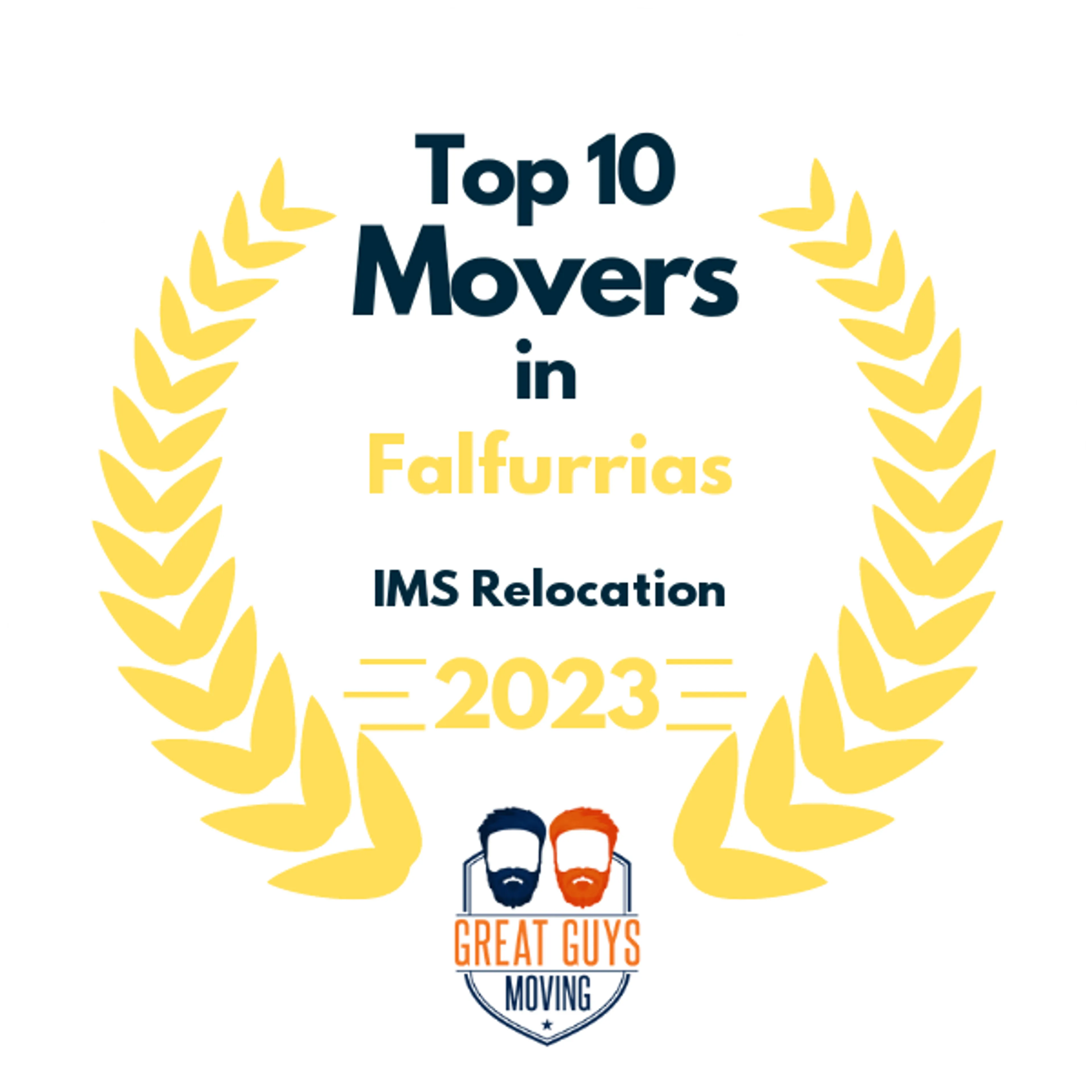 Top 10 Movers in Dallas, TX 2023 award