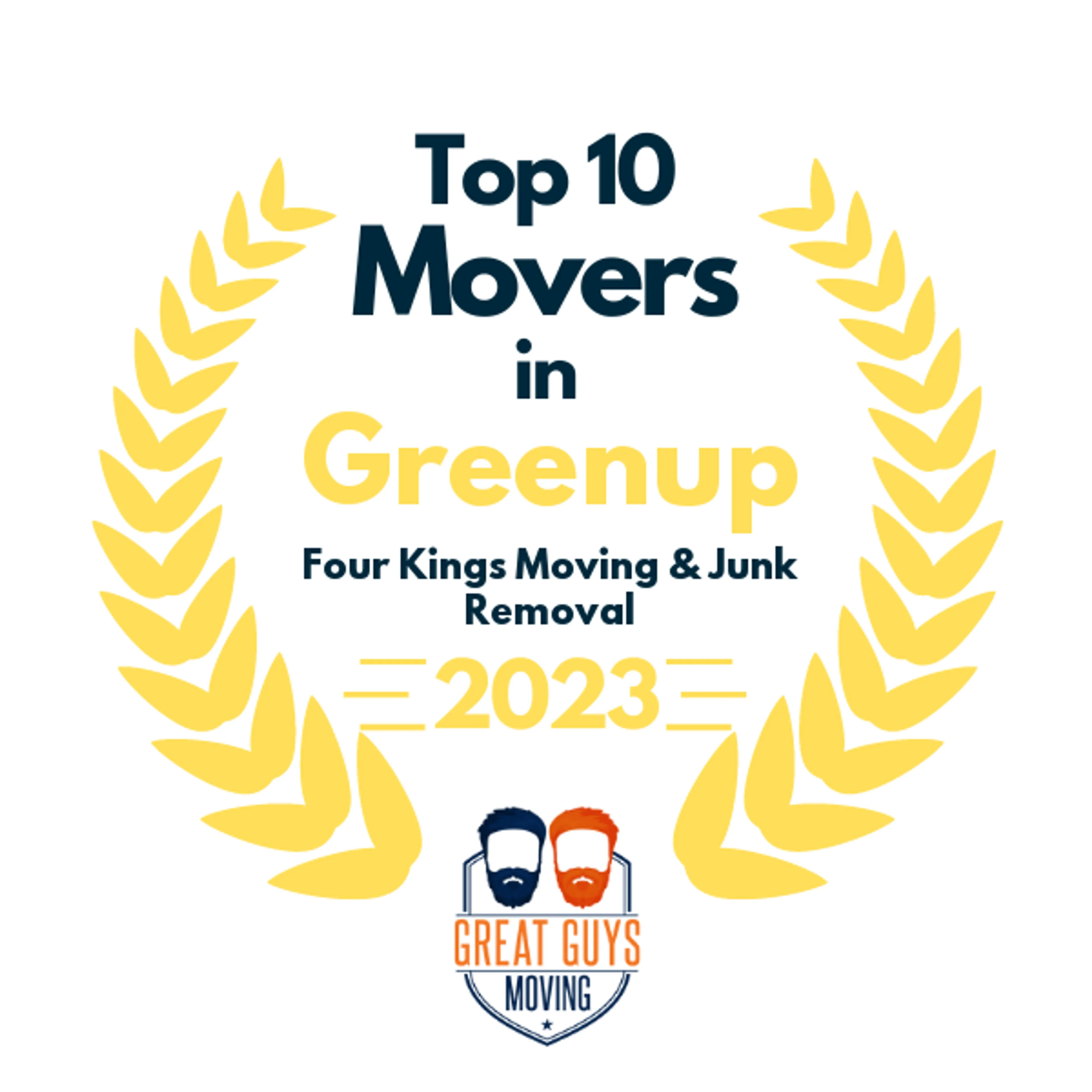 Top 10 Movers in Georgetown, OH 2023 award