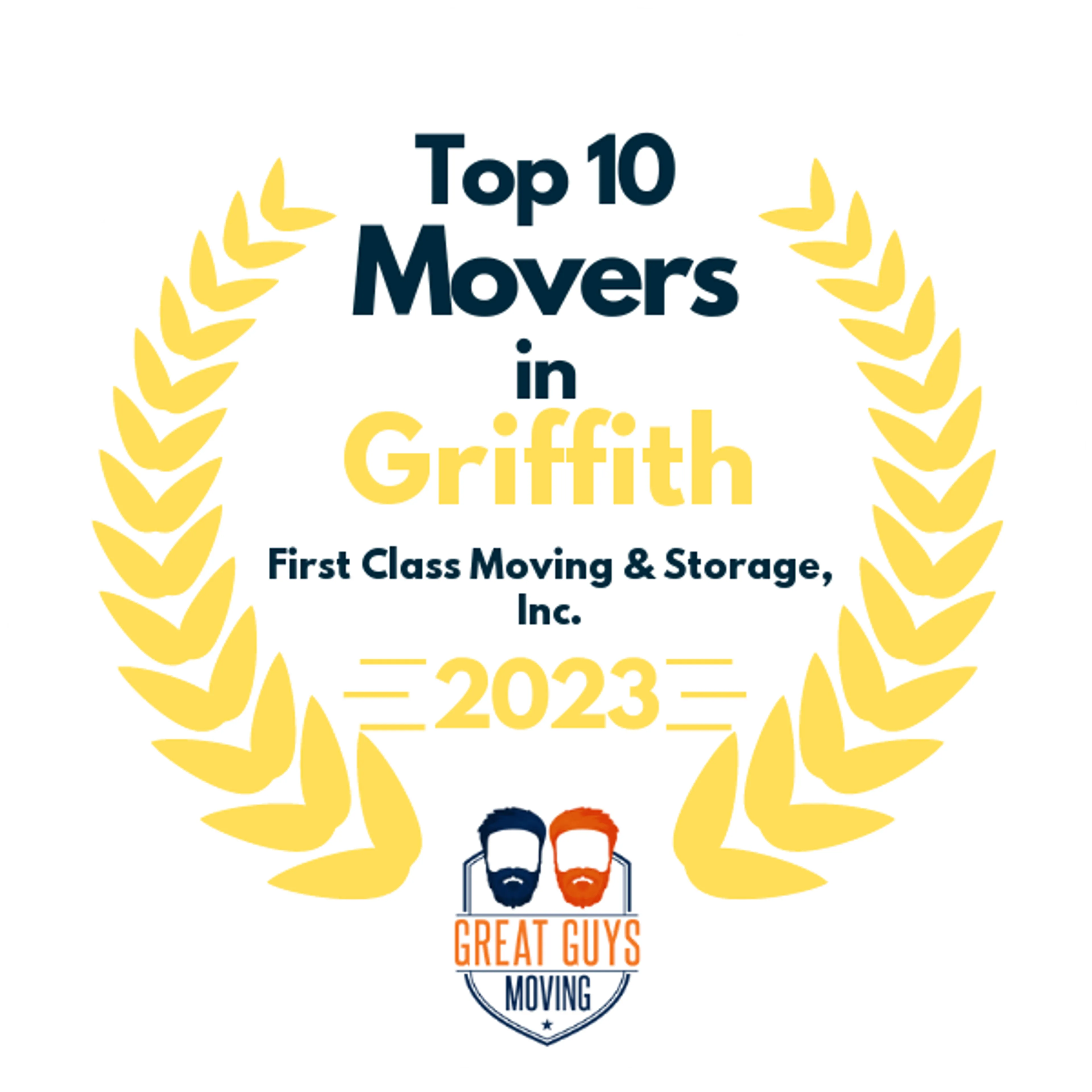 Top 10 Movers in Arlington Heights, IL 2023 award