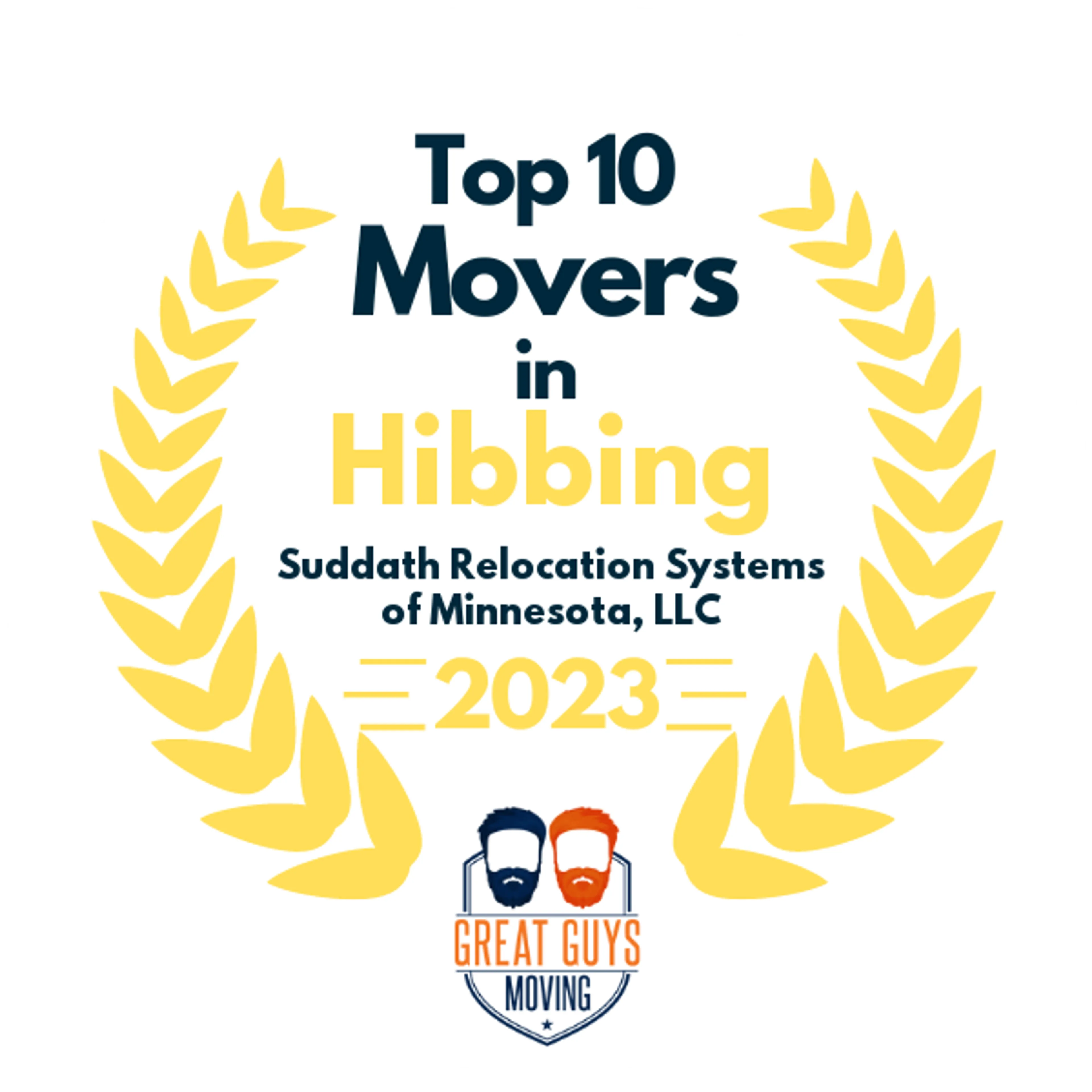 Top 10 Movers in Minneapolis, MN 2023 award