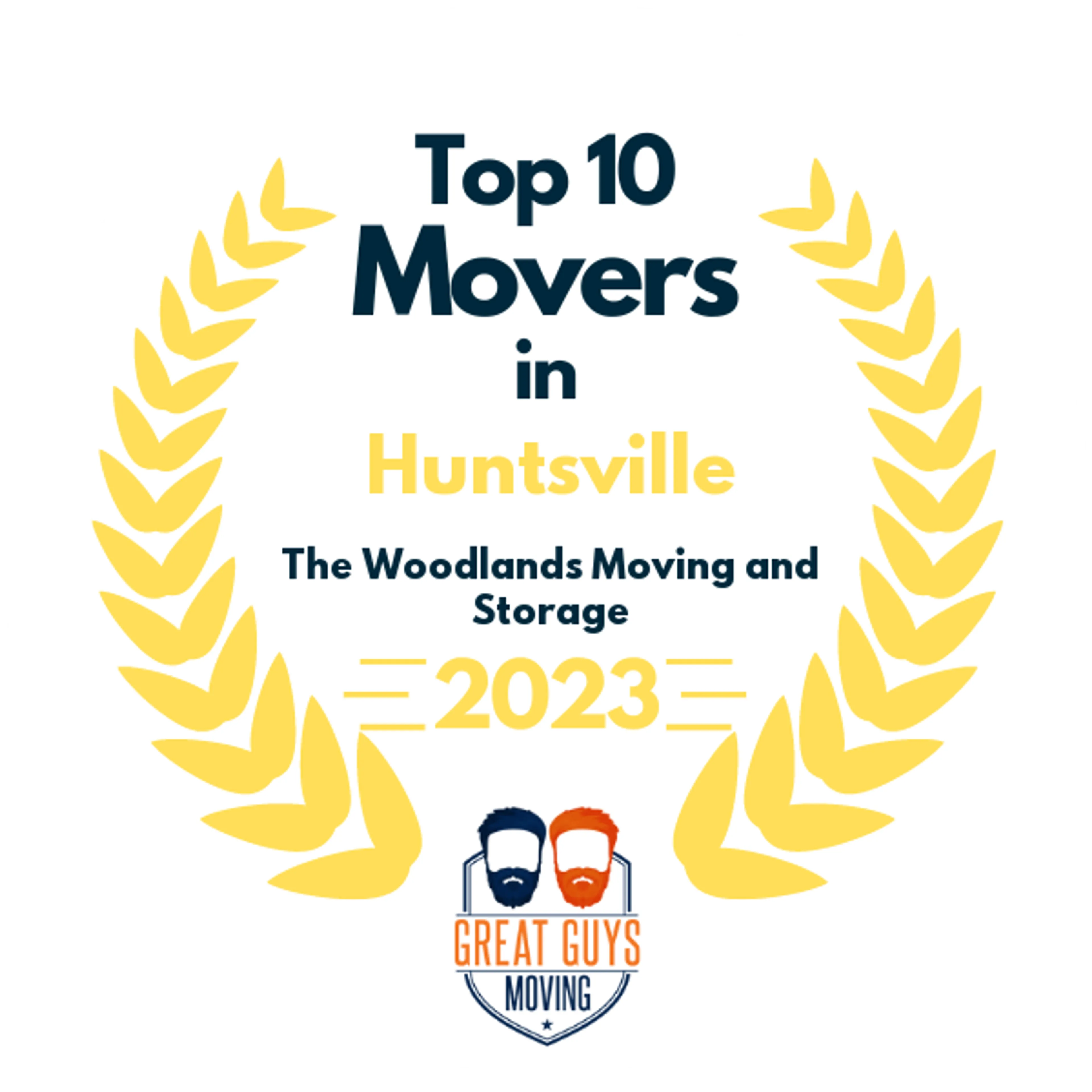 Top 10 Movers in Pasadena, TX 2023 award