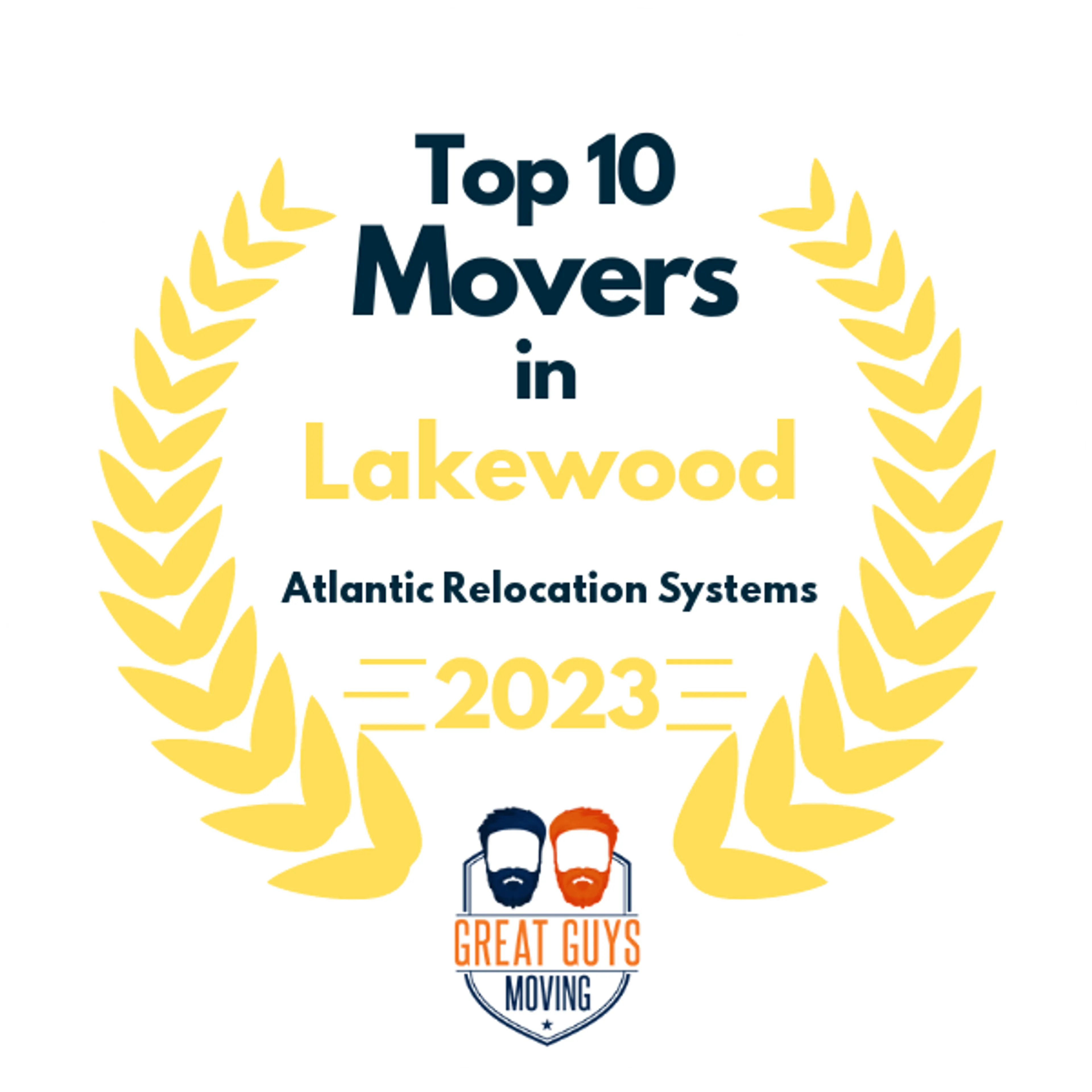 Top 10 Movers in Tacoma, WA 2023 award