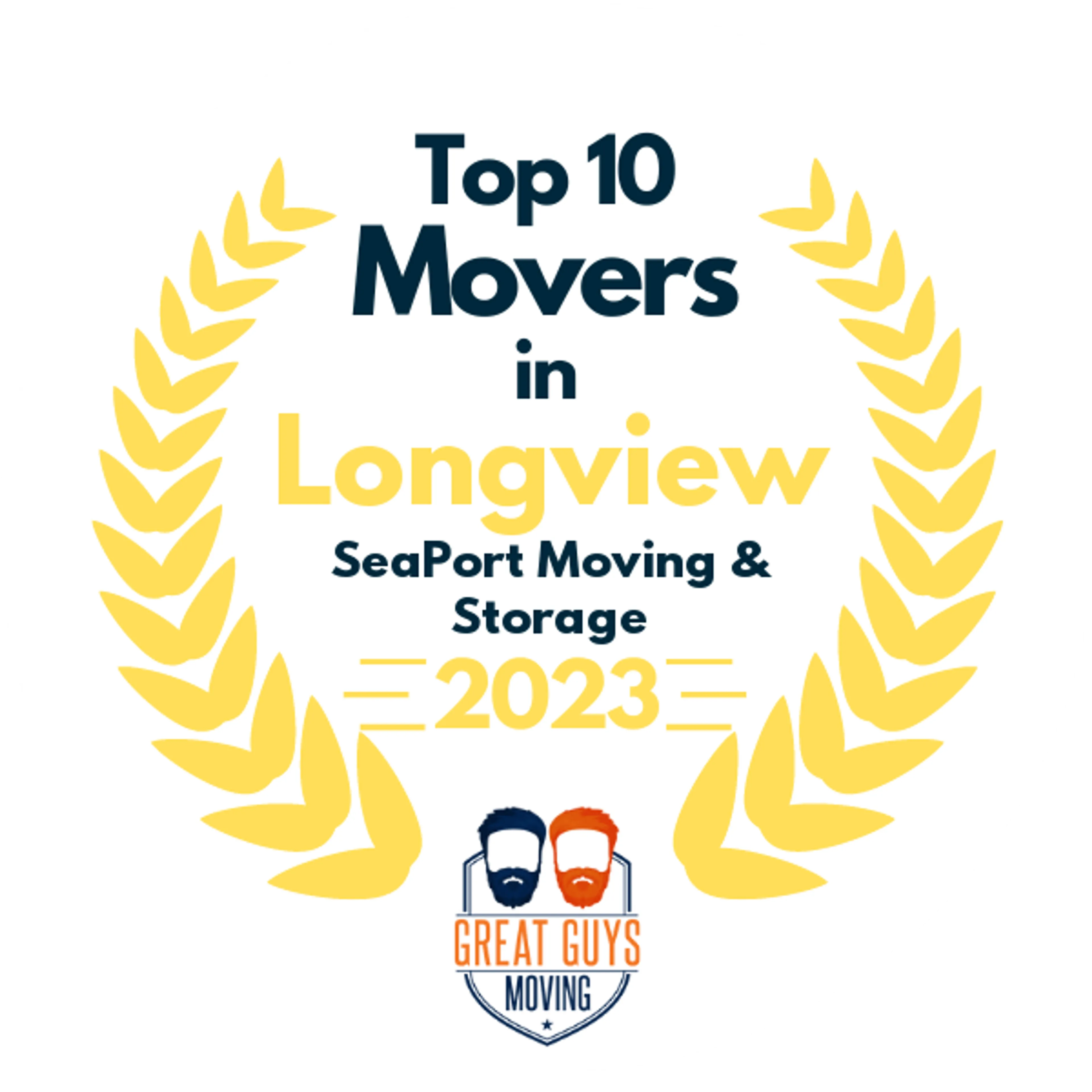 Top 10 Movers in Vancouver, WA 2023 award