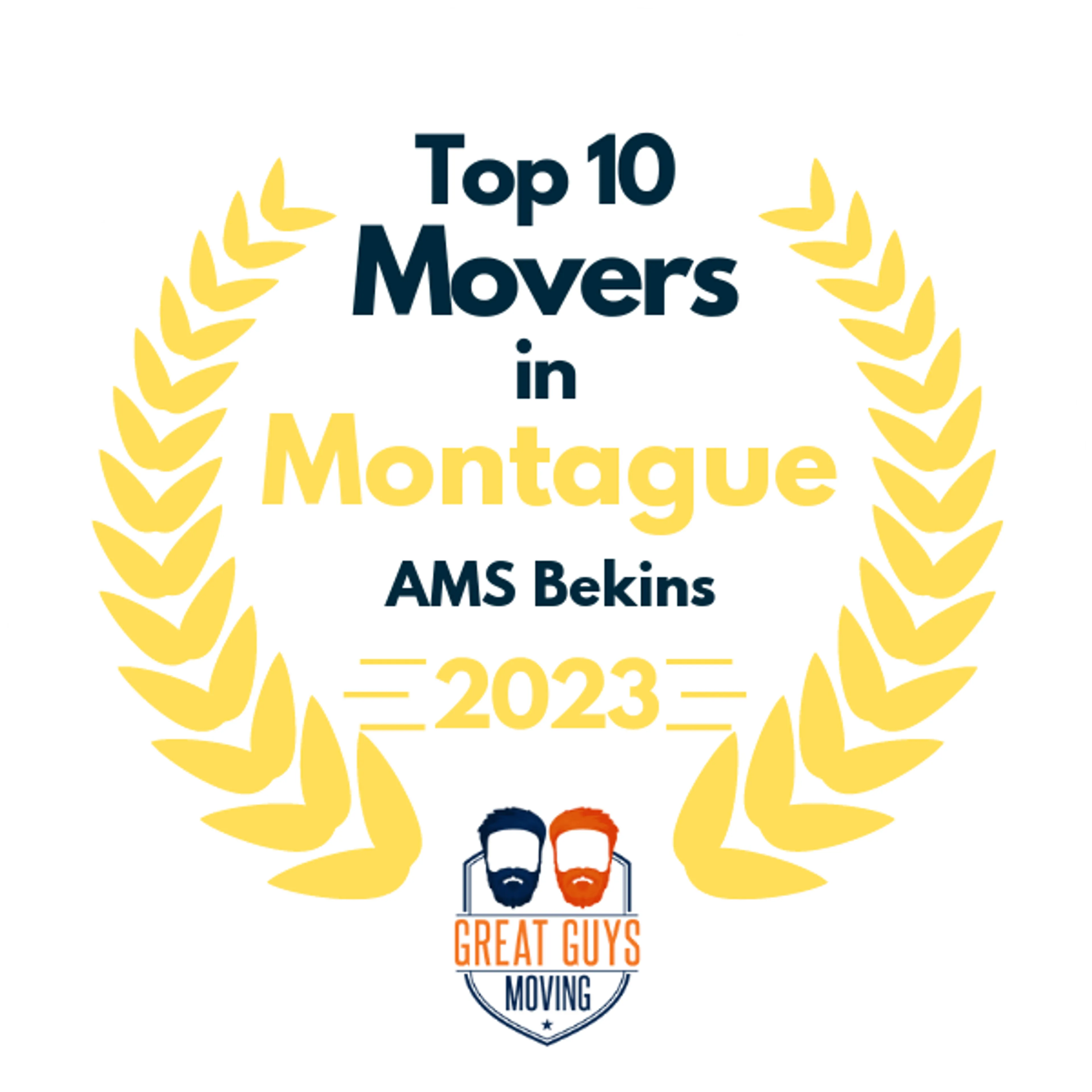 Top 10 Movers in San Francisco, CA 2023 award