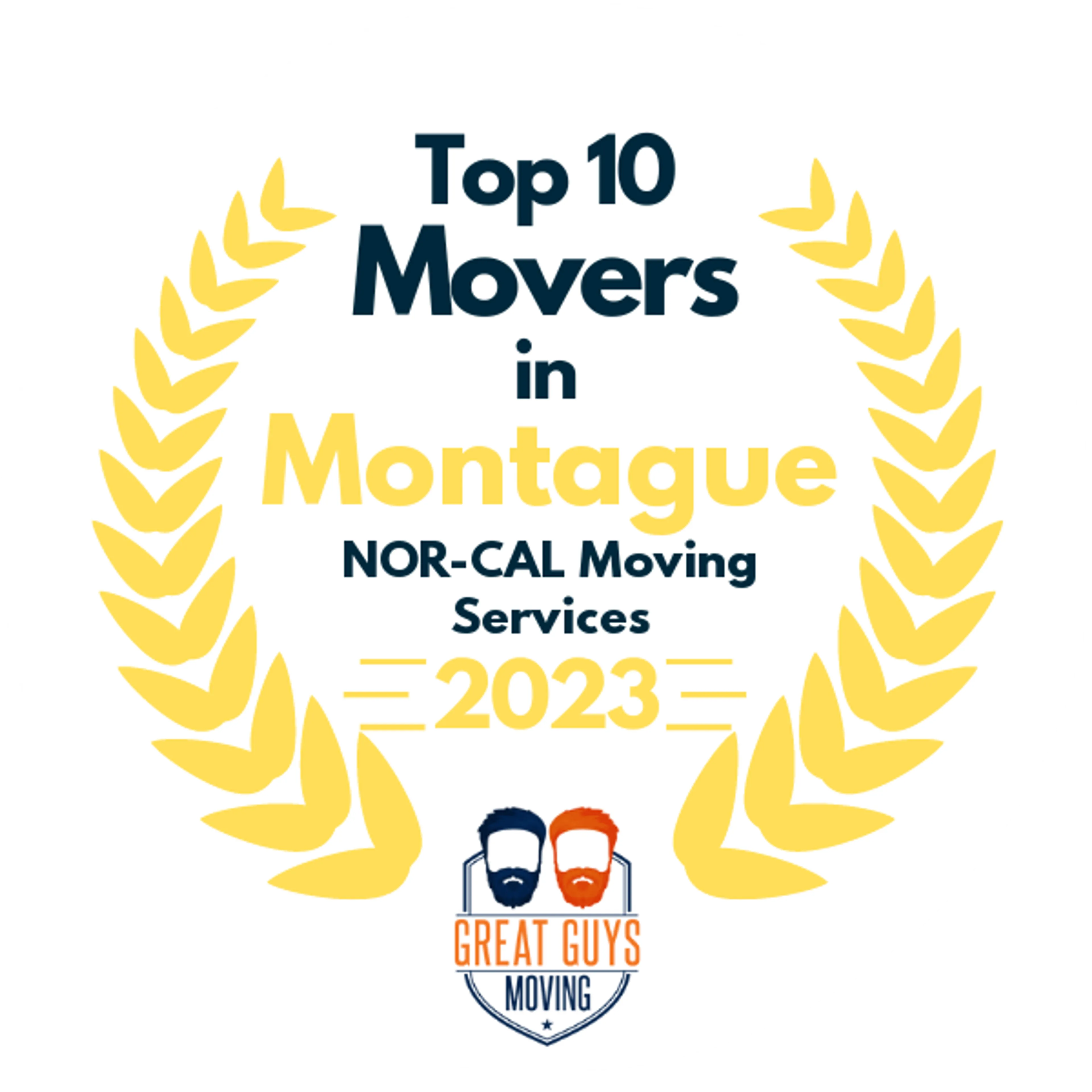 Top 10 Movers in San Jose, CA 2023 award