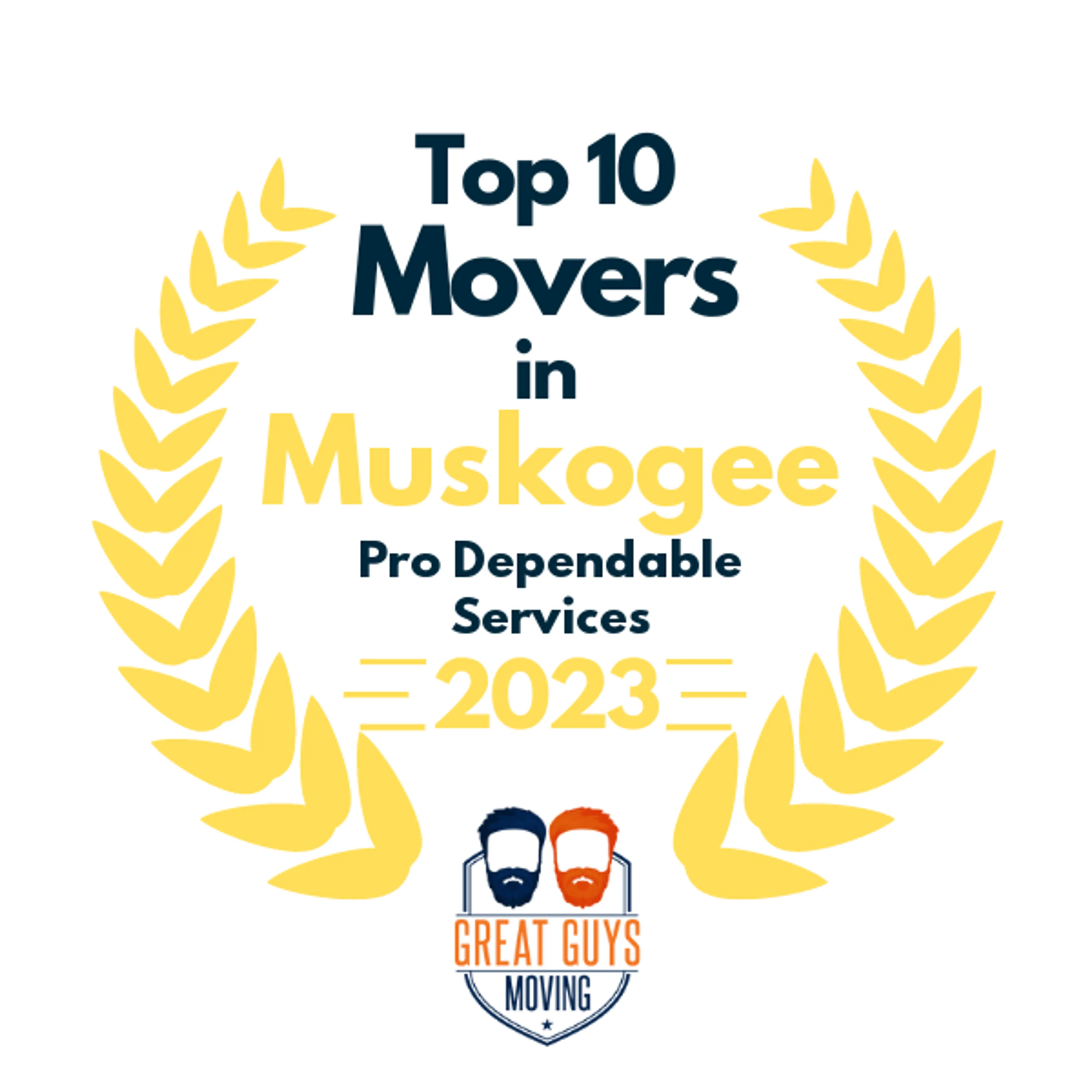 Top 10 Movers in Tulsa, OK 2023 award