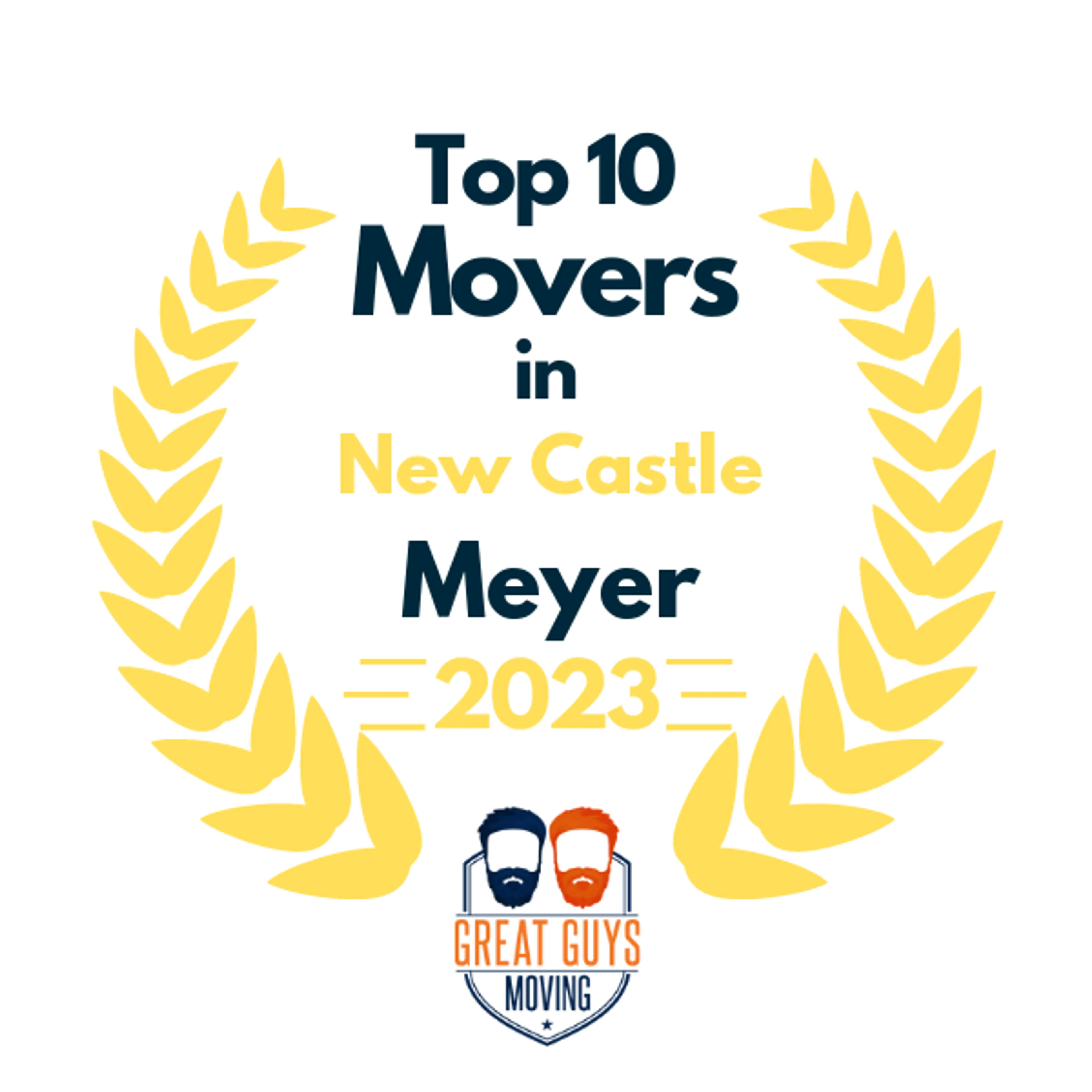 Top 10 Movers in Wilmington, DE 2023 award