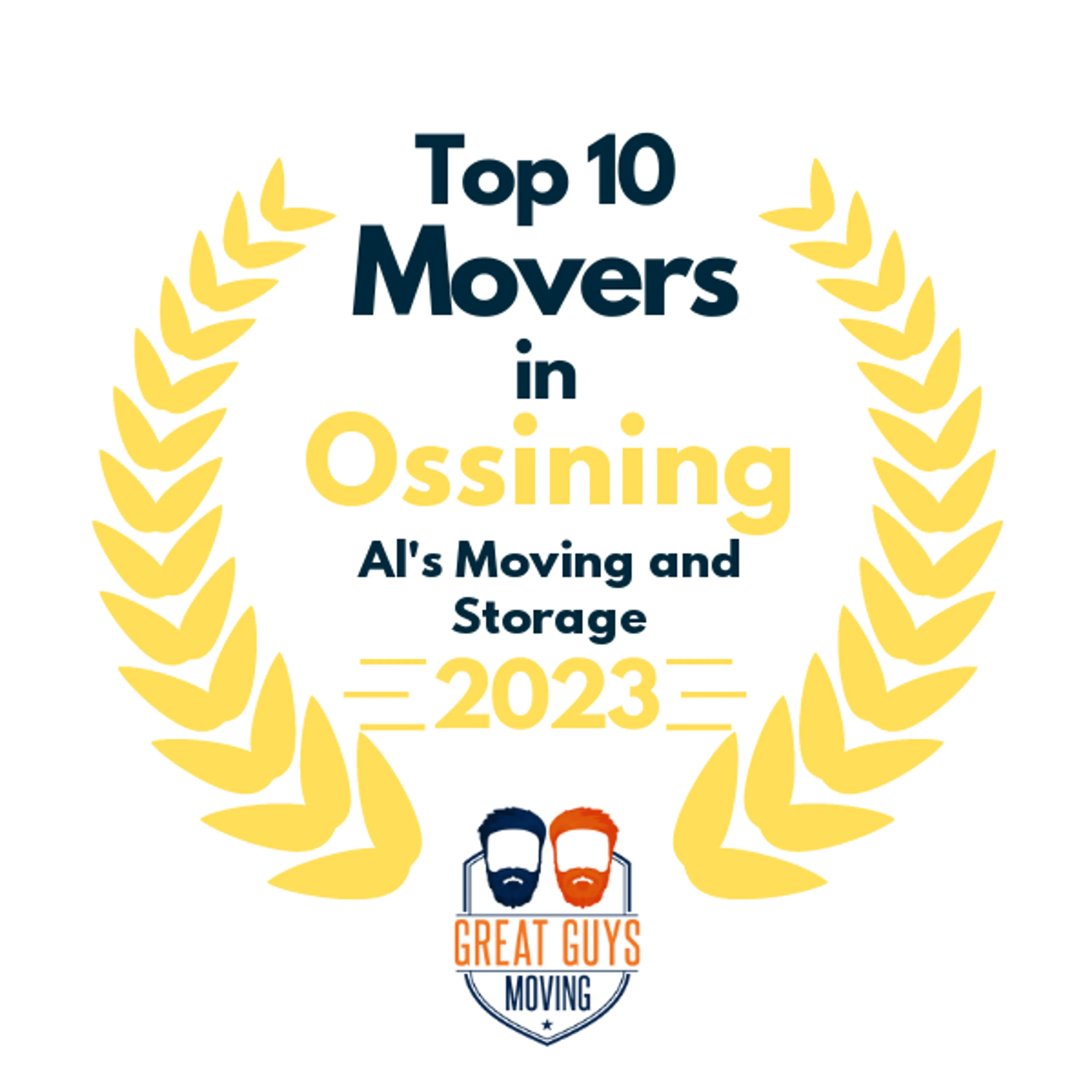 Top 10 Movers in Yonkers, NY 2023 award