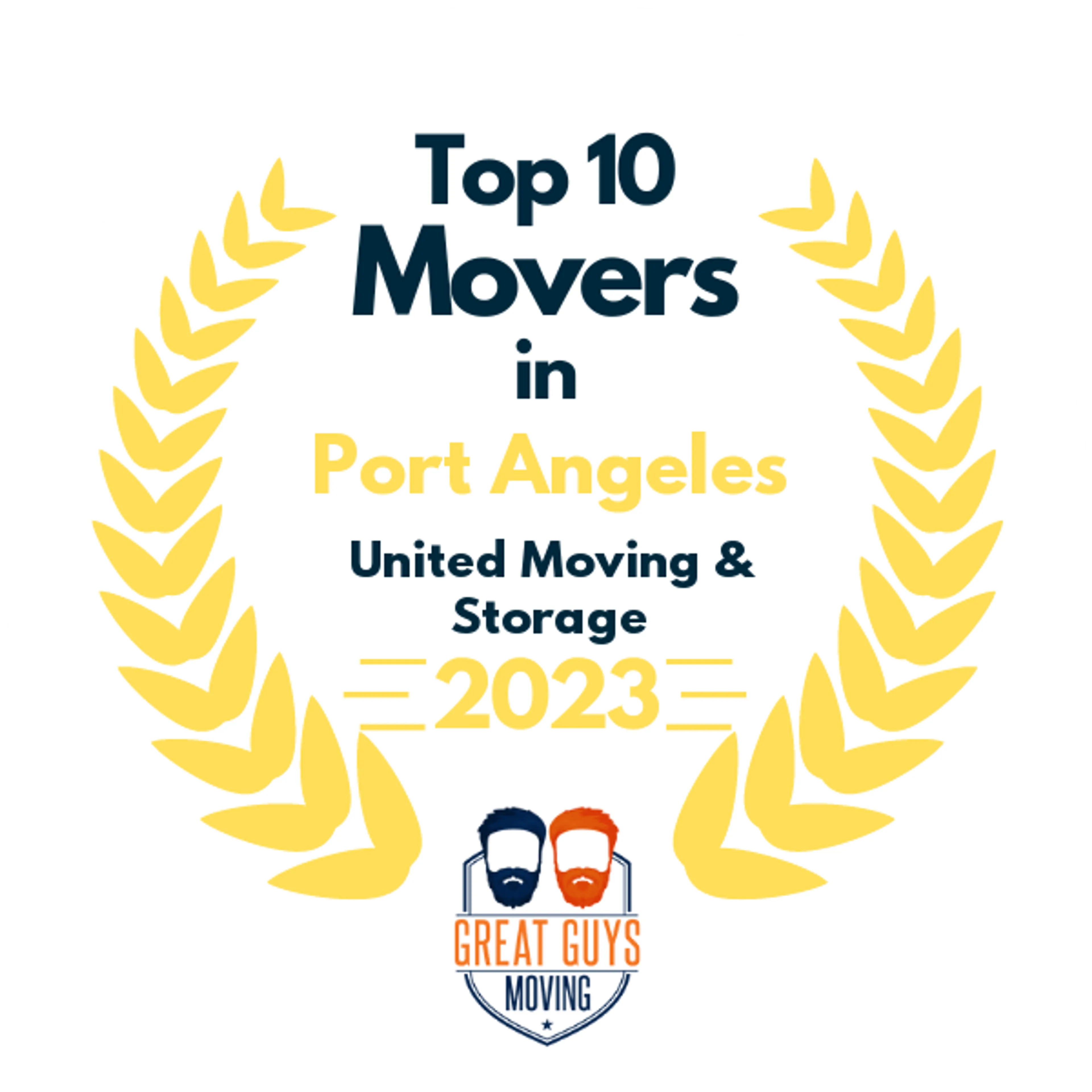 Top 10 Movers in Shoreline, WA 2023 award