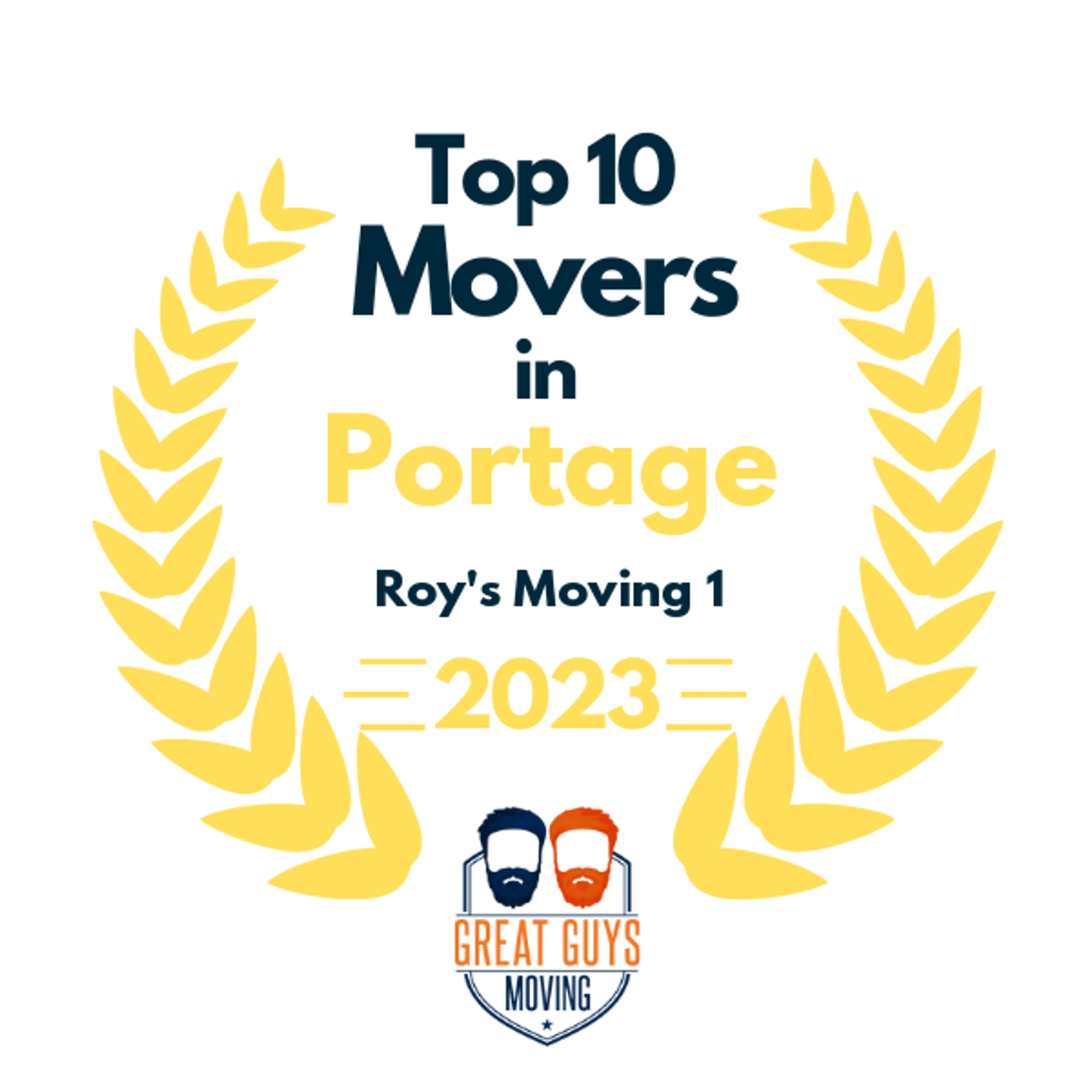 Top 10 Movers in Chicago, IL 2023 award