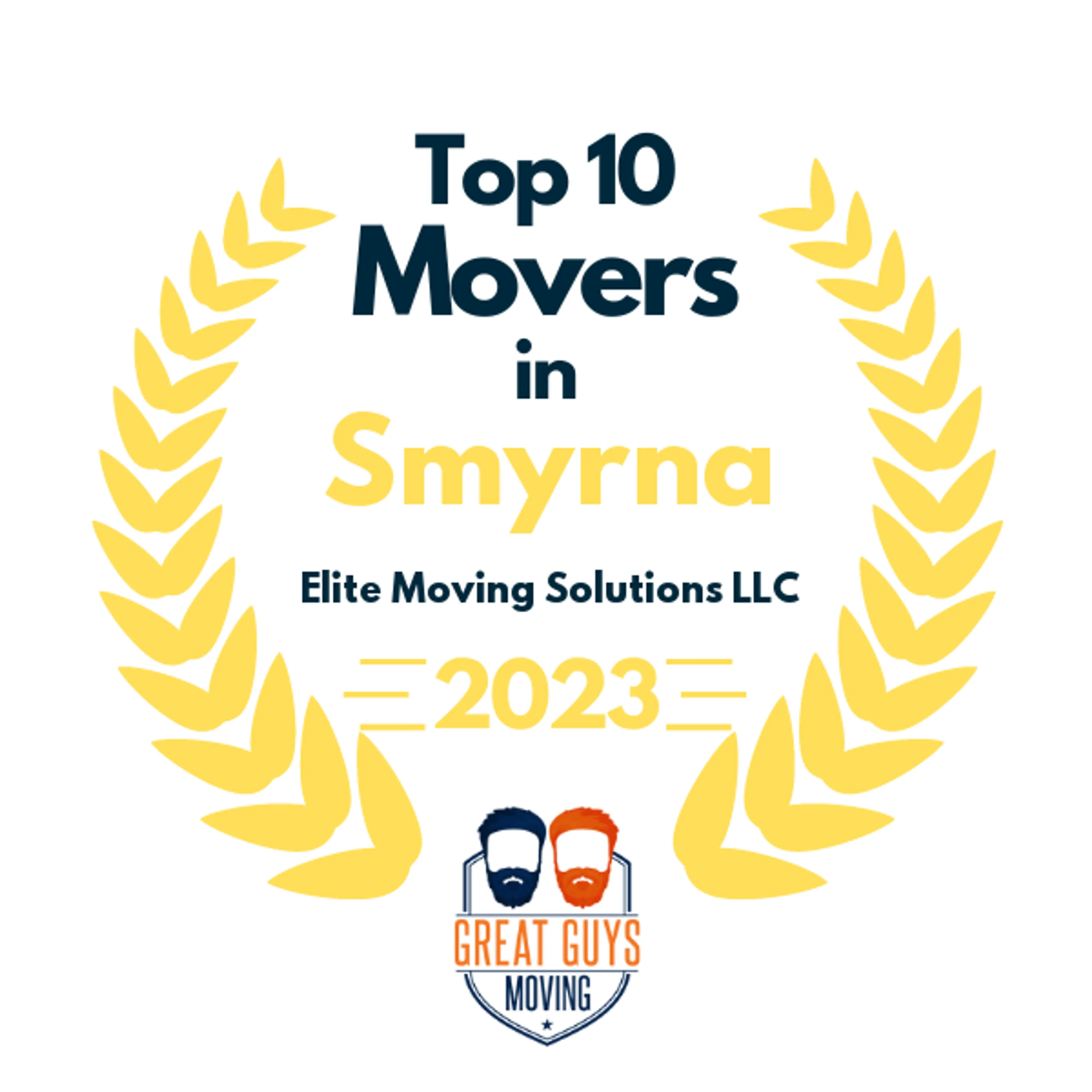 Top 10 Movers in Alpharetta, GA 2023 award