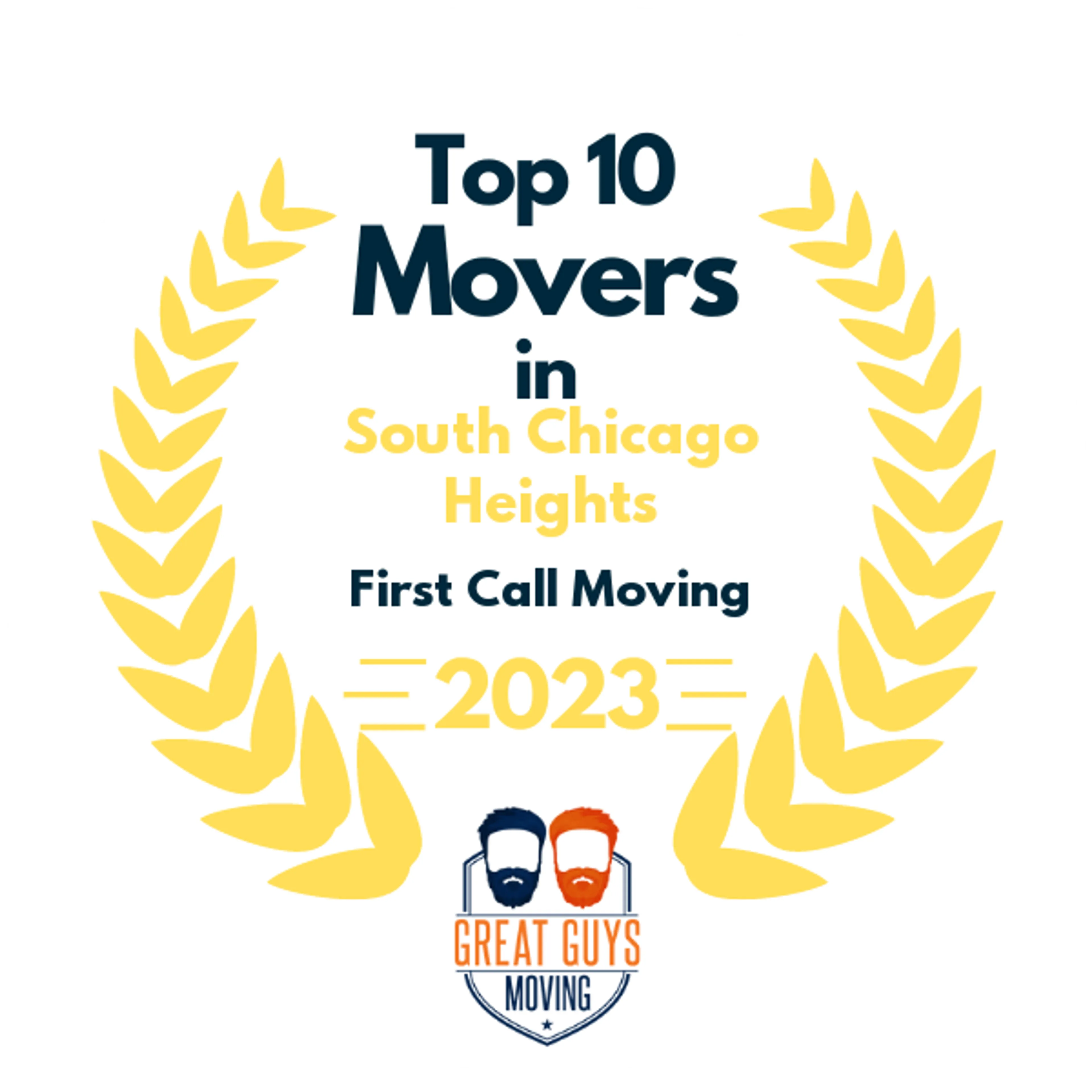 Top 10 Movers in Hammond, IN 2023 award