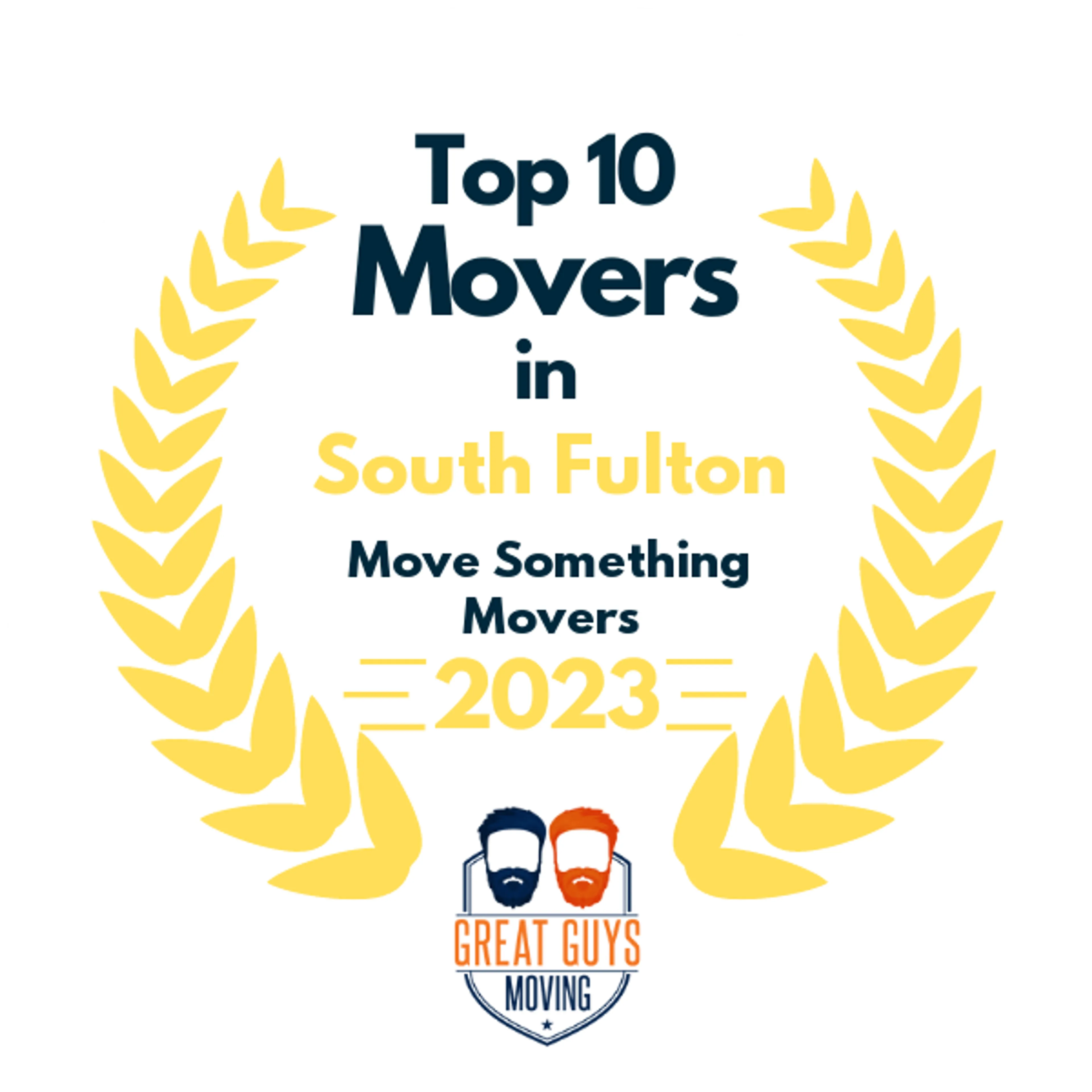 Top 10 Movers in Atlanta, GA 2023 award