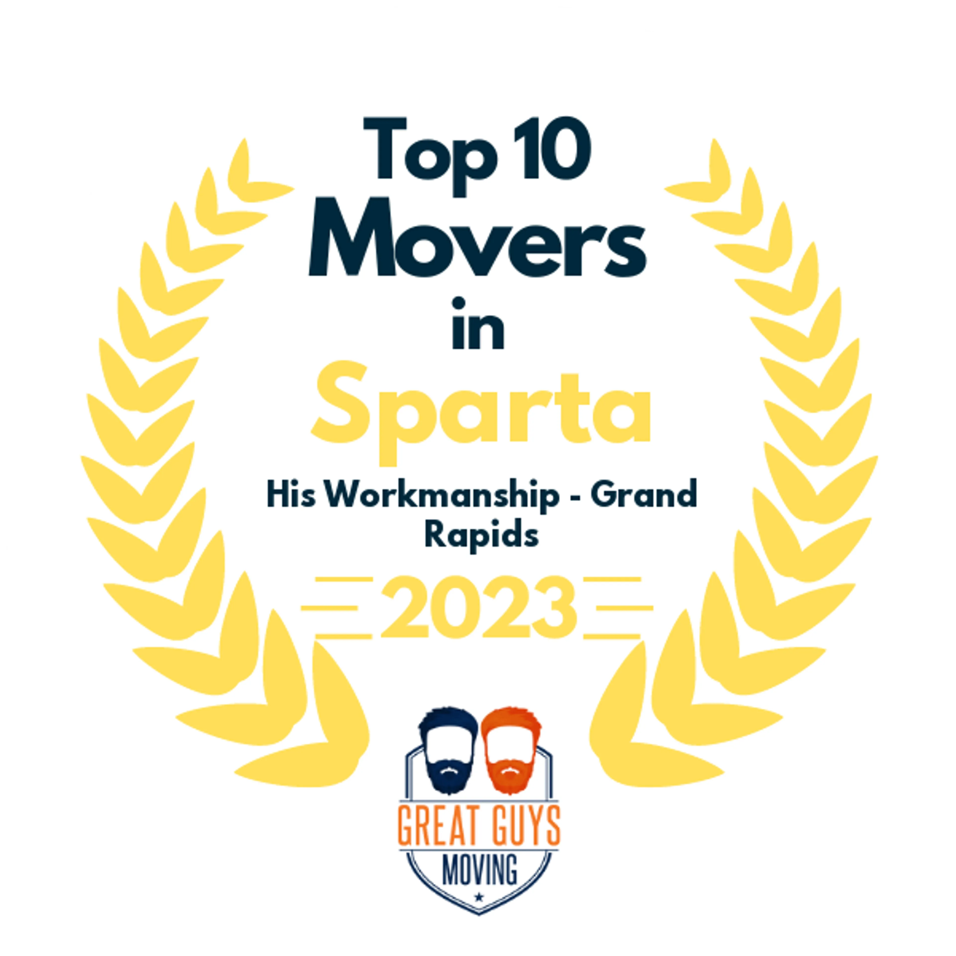 Top 10 Movers in Grand Rapids, MI 2023 award