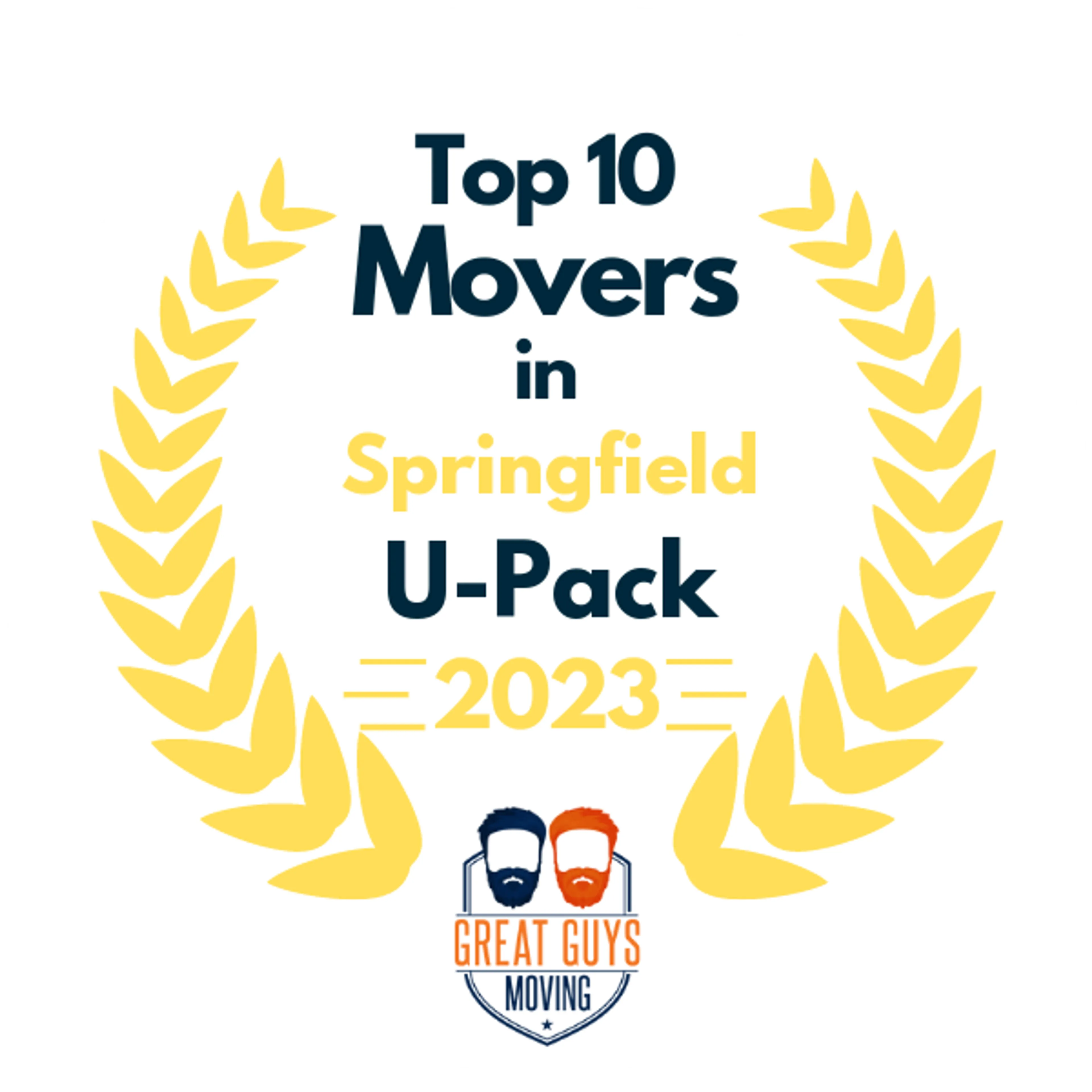 Top 10 Movers in Springfield, MO 2023 award