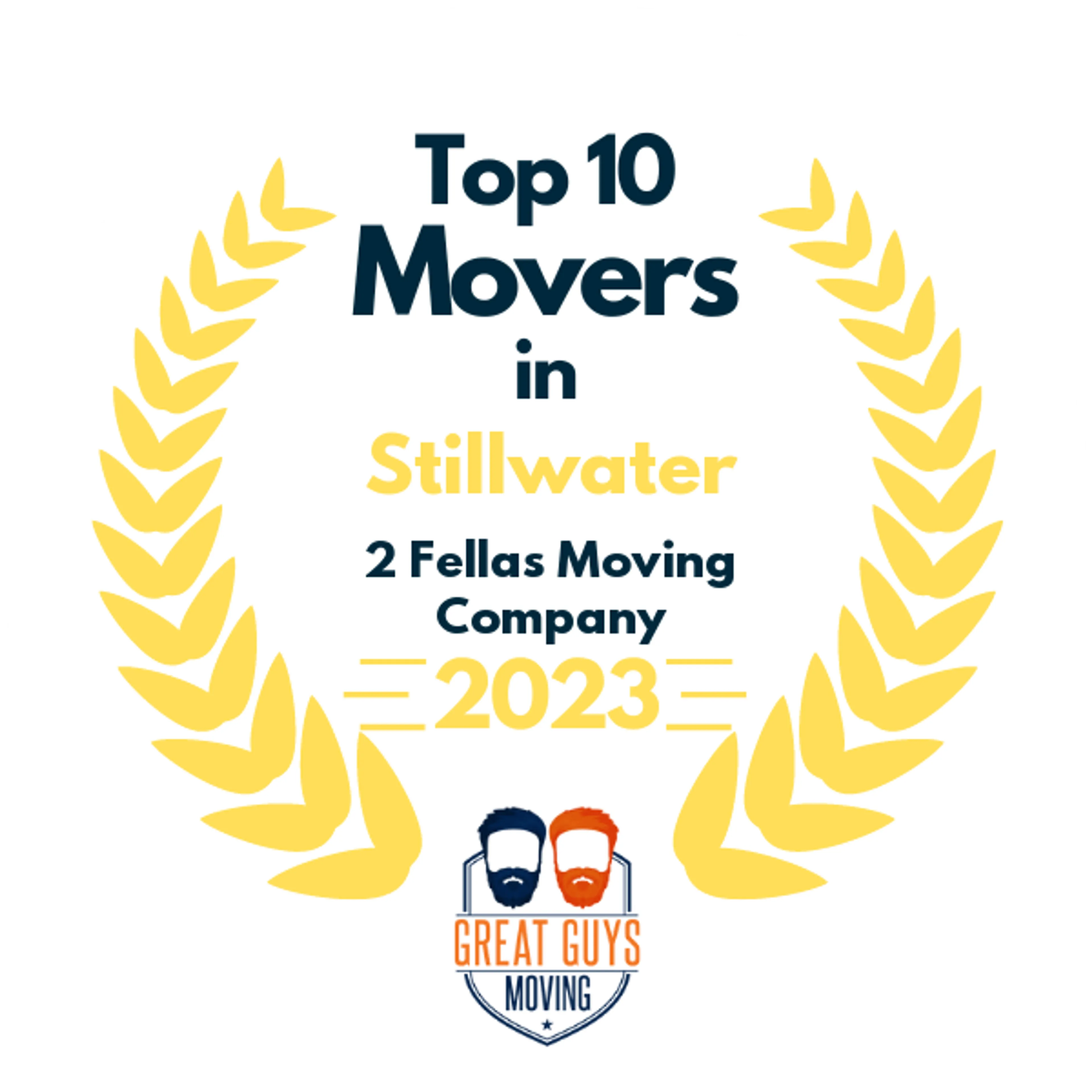Top 10 Movers in Broken Arrow, OK 2023 award