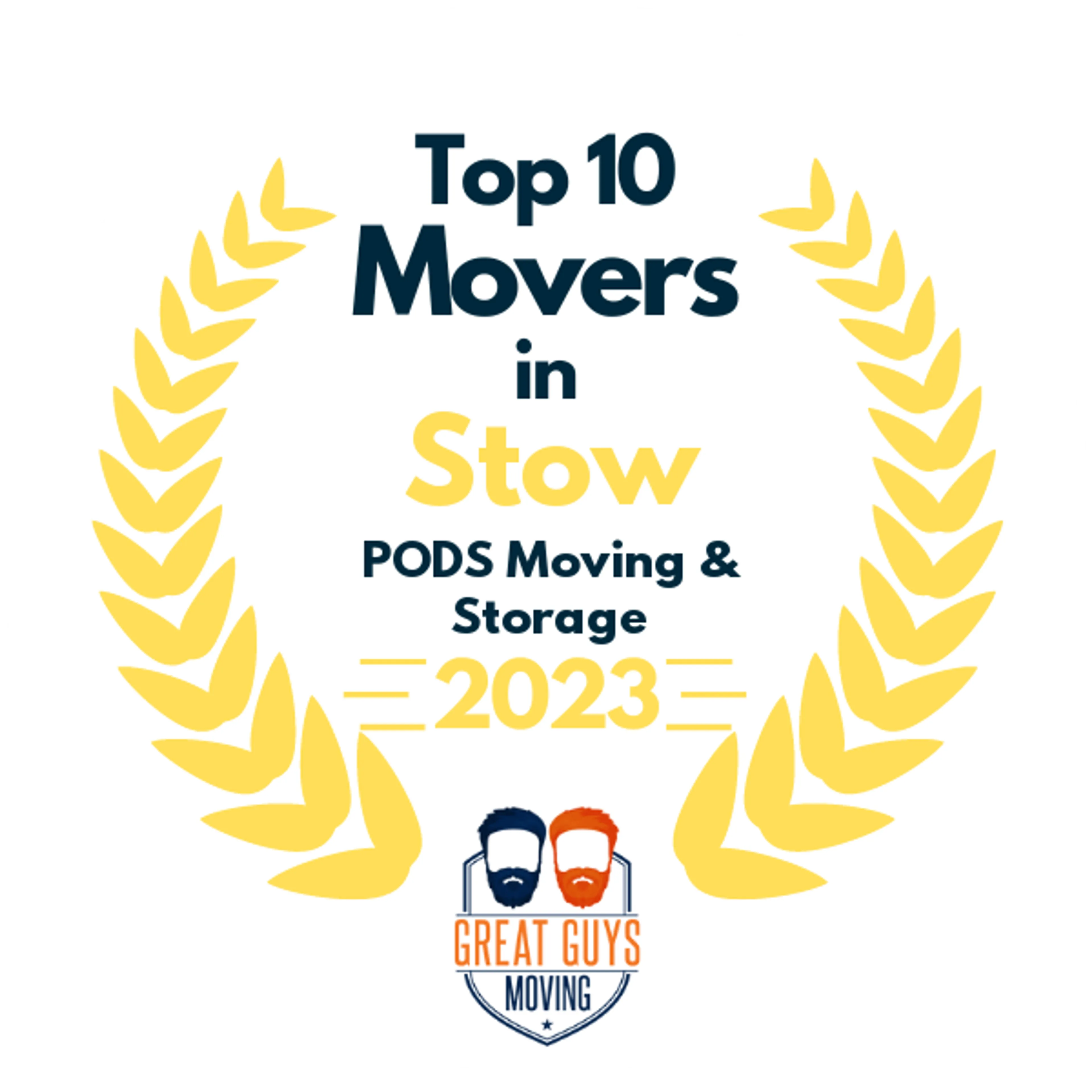Top 10 Movers in Akron, OH 2023 award