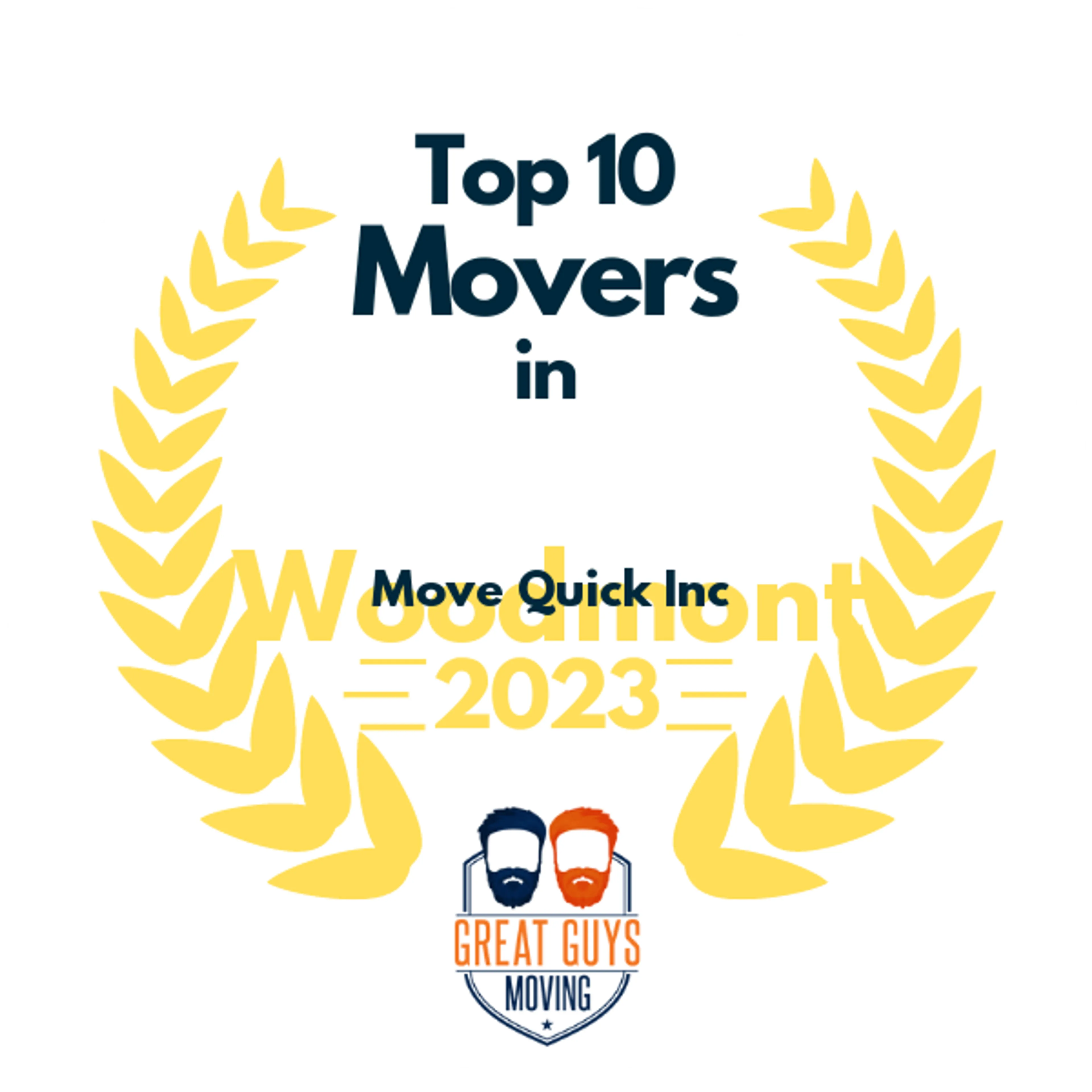 Top 10 Movers in Bridgeport, CT 2023 award