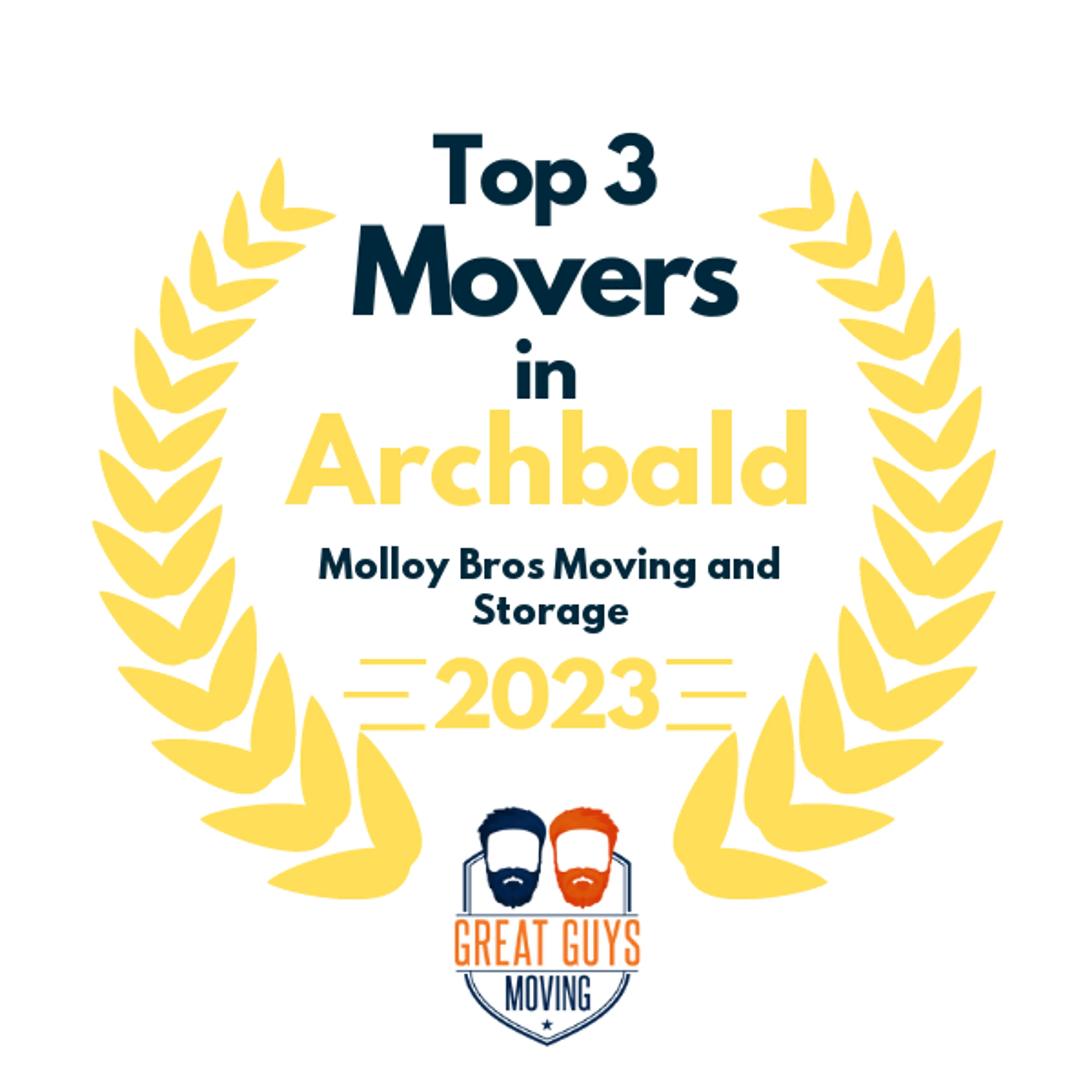 Top 3 Movers in Newark, NJ 2023 award