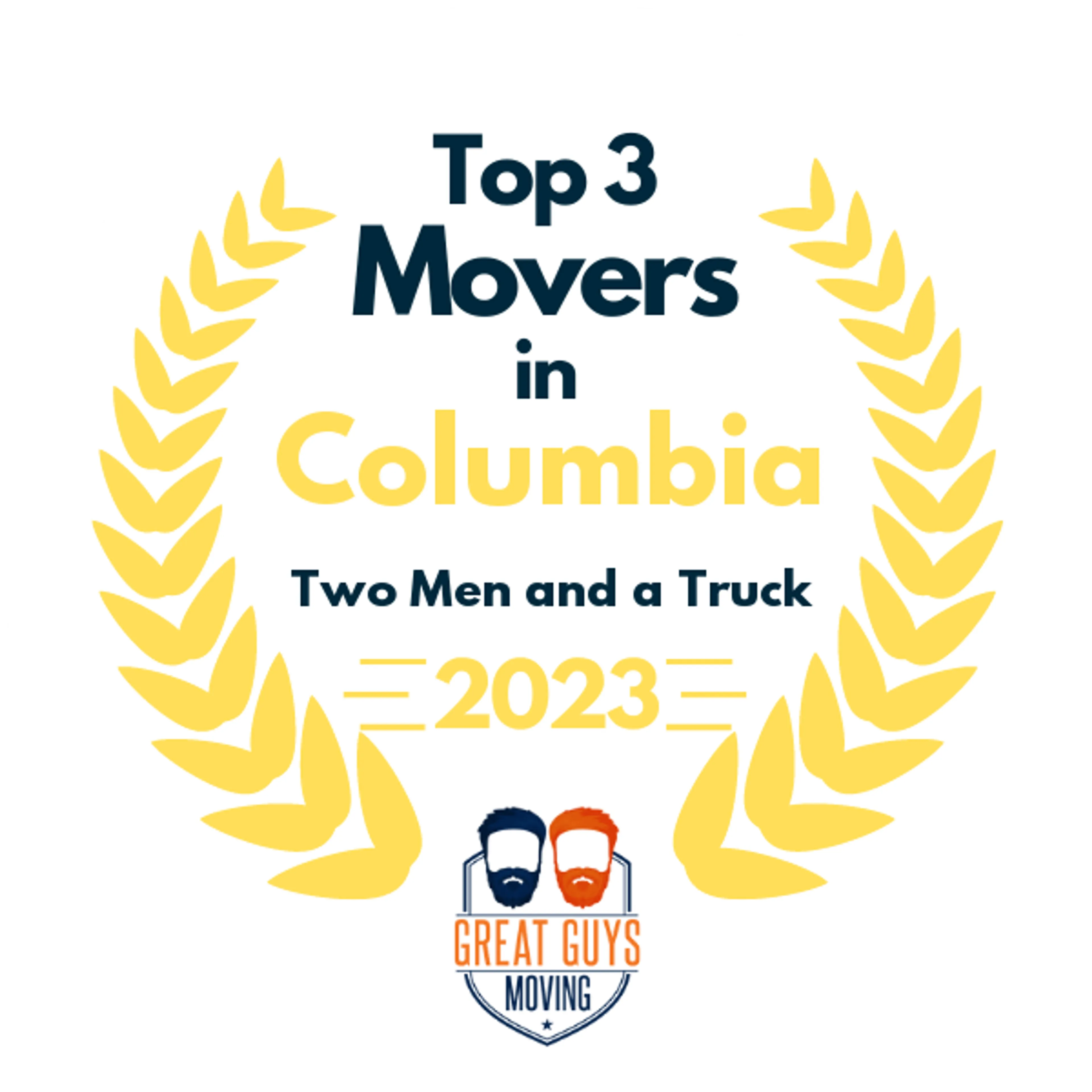 Top 3 Movers in Columbia, MO 2023 award