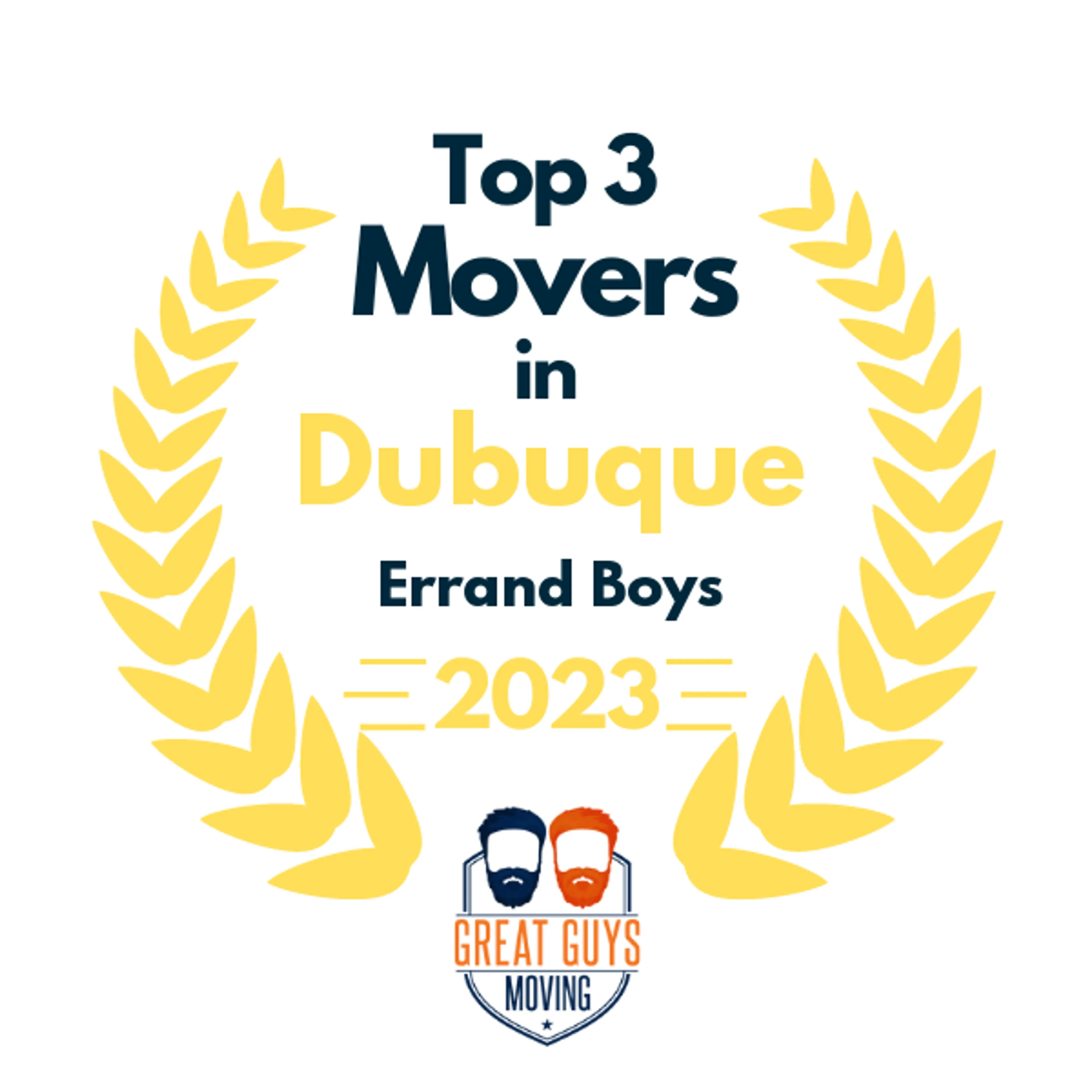 Top 3 Movers in Cedar Rapids, IA 2023 award