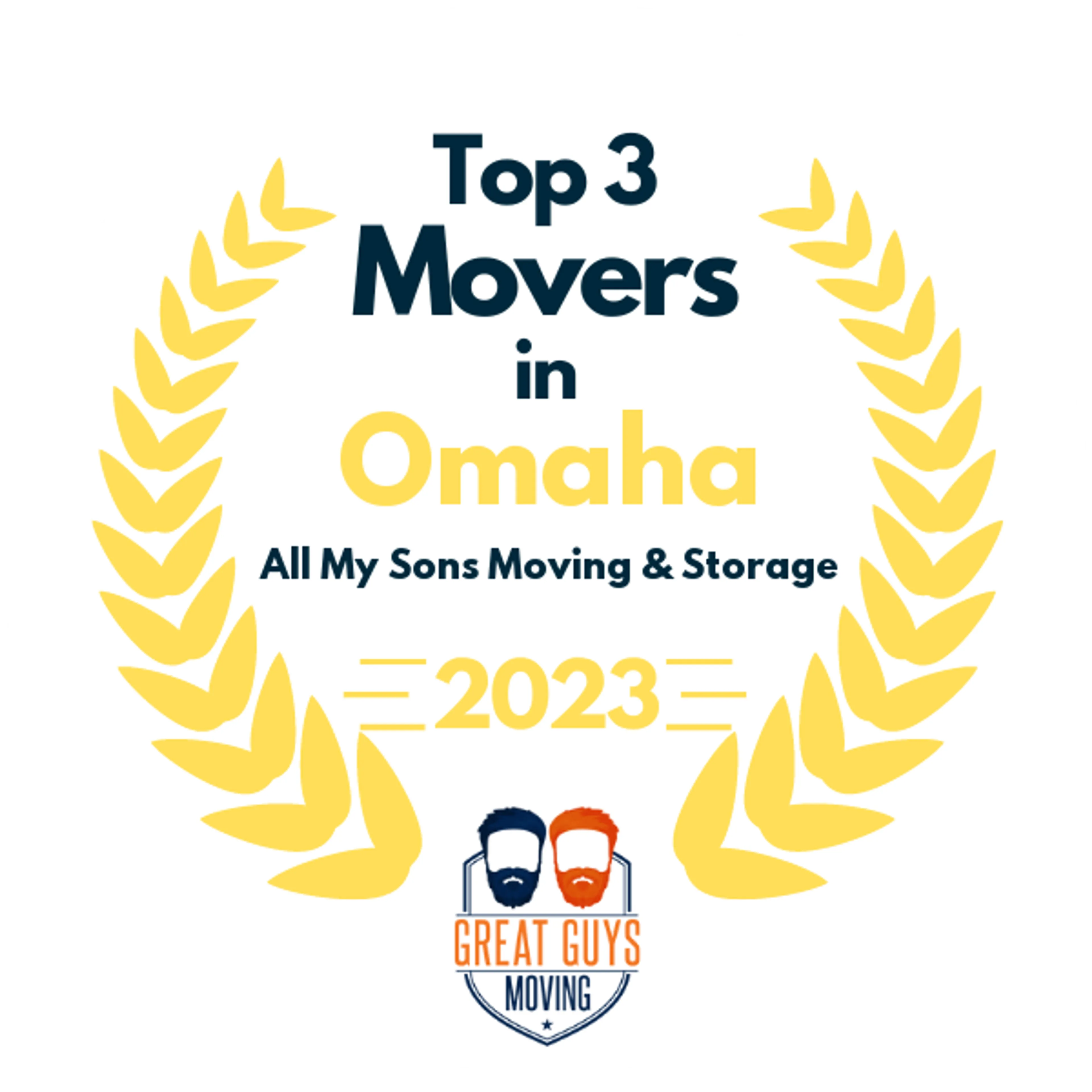 Top 3 Movers in Omaha, NE 2023 award