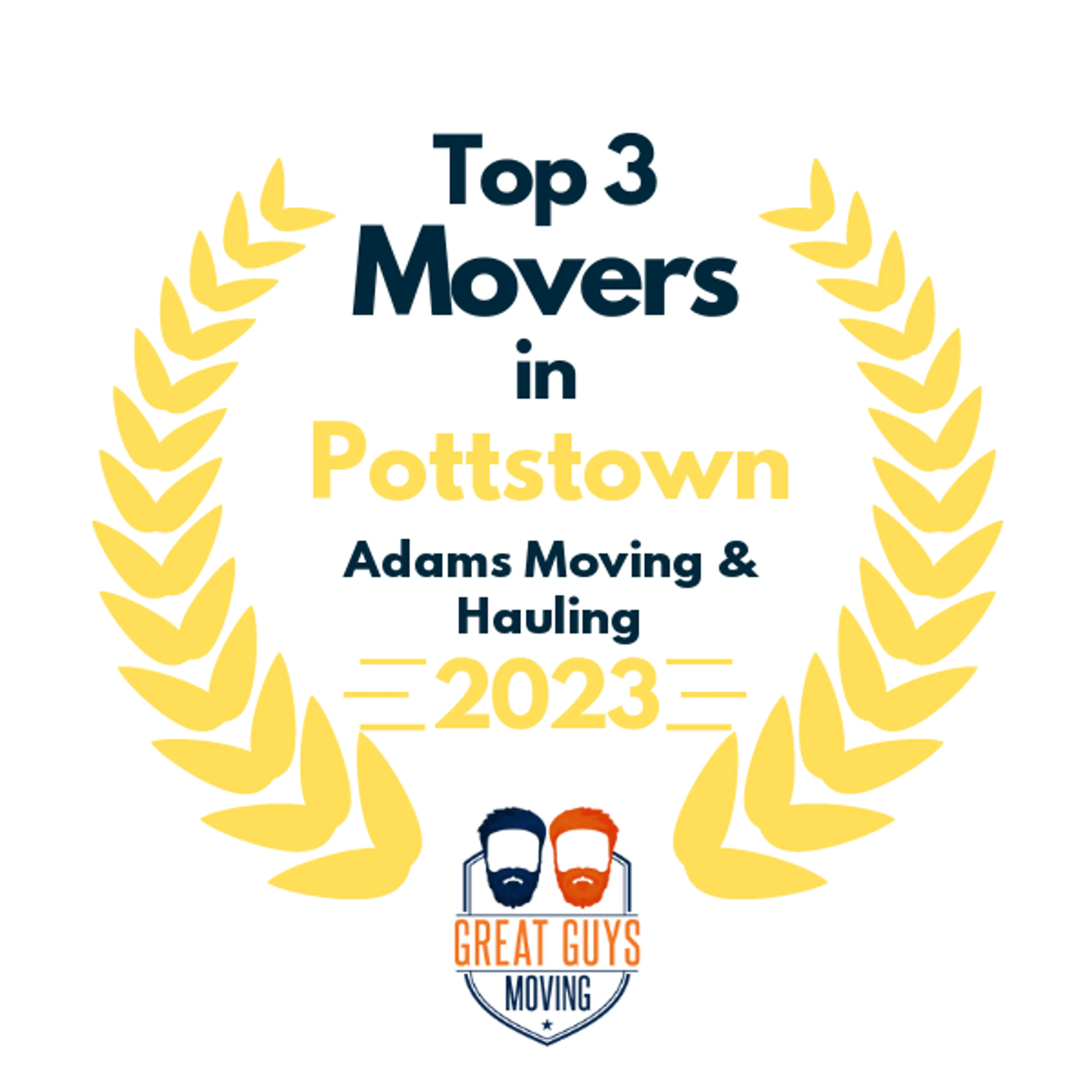 Top 3 Movers in Philadelphia, PA 2023 award