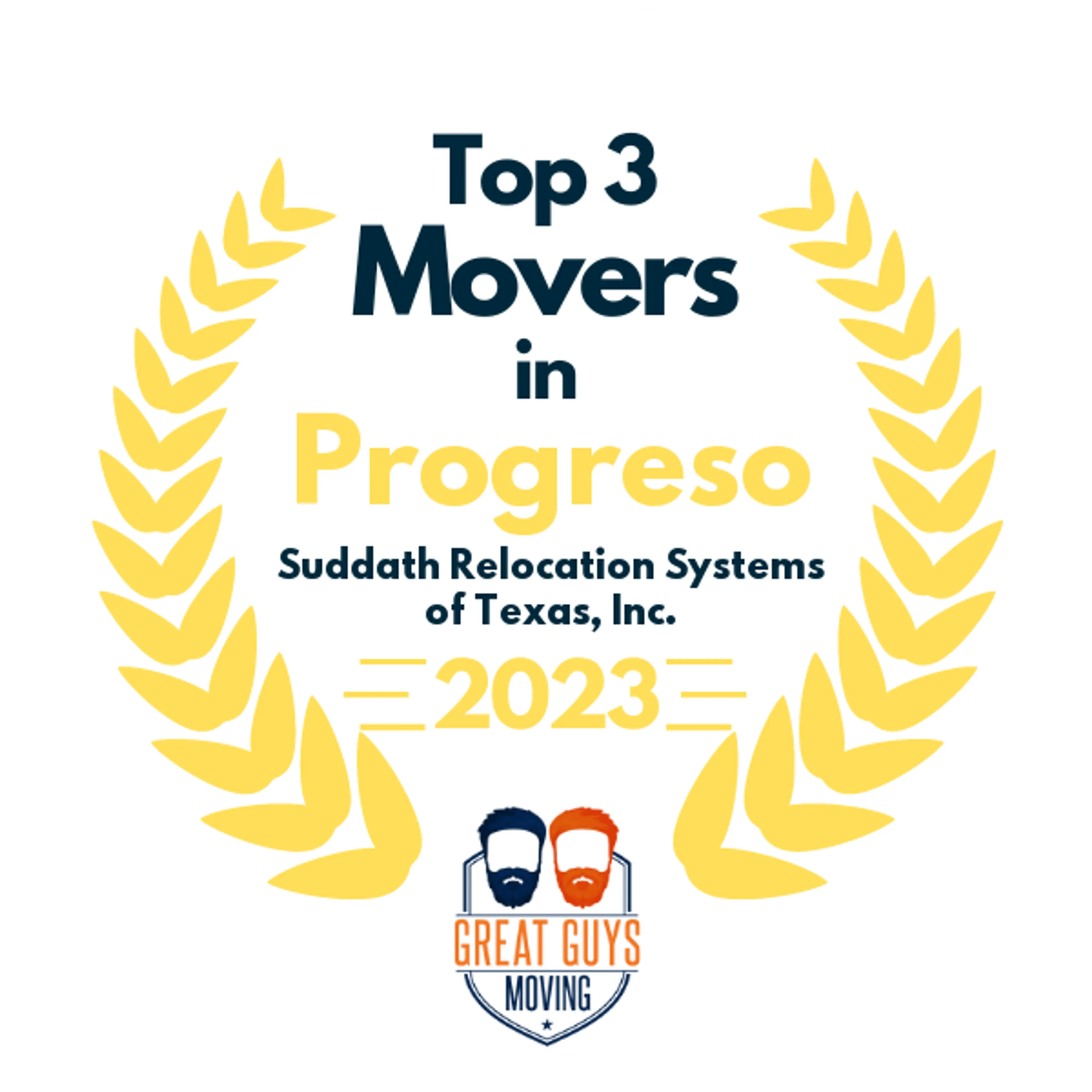 Top 3 Movers in Fort Worth, TX 2023 award