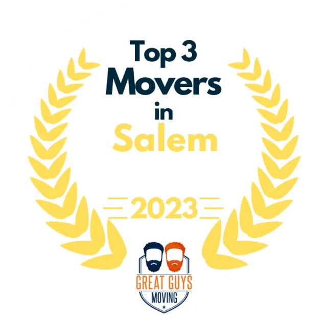 Top 3 Movers in Eugene, OR 2023 award