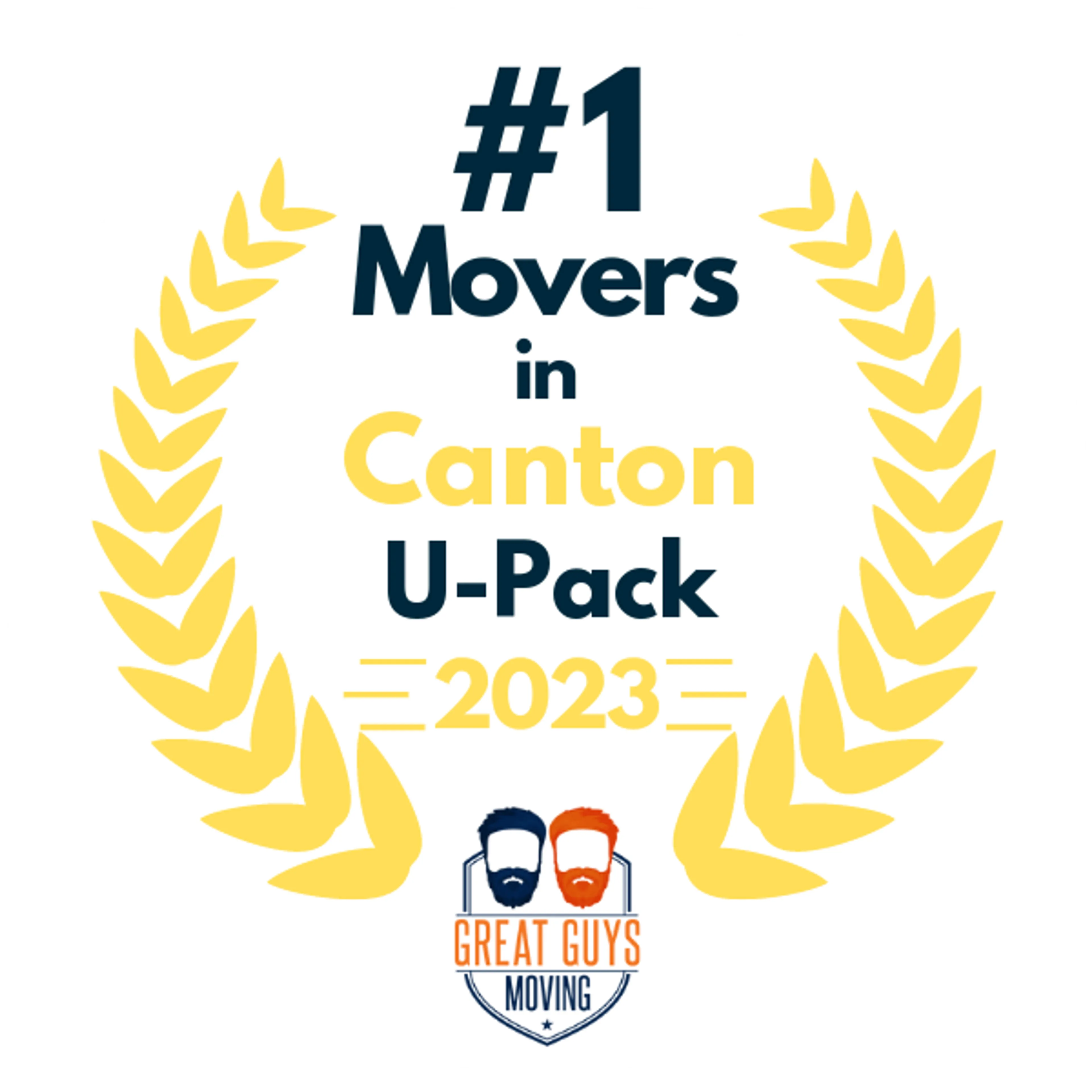 #1 Ranked Movers in Gouverneur, NY 2023 award