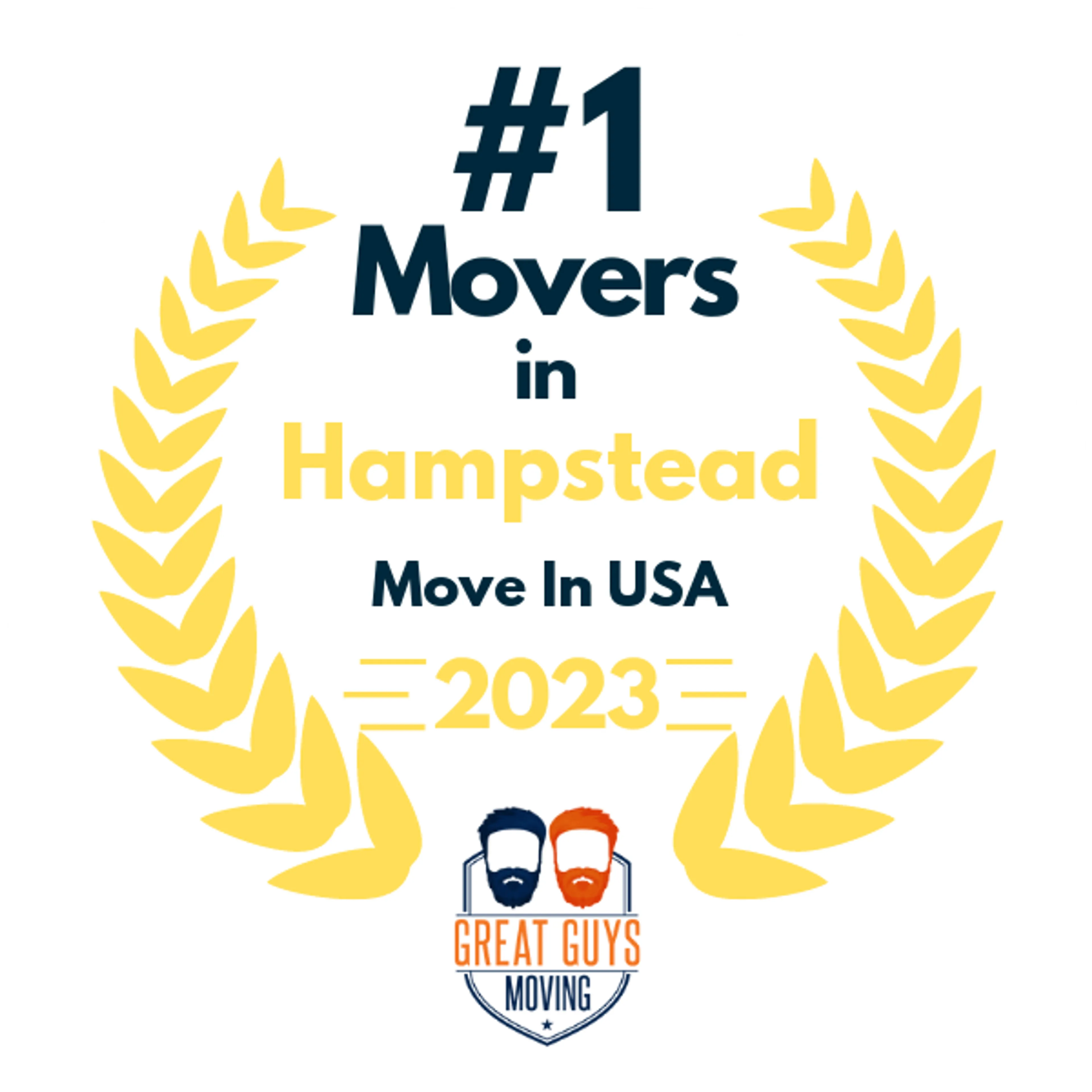 #1 Ranked Movers in Baltimore, MD 2023 award
