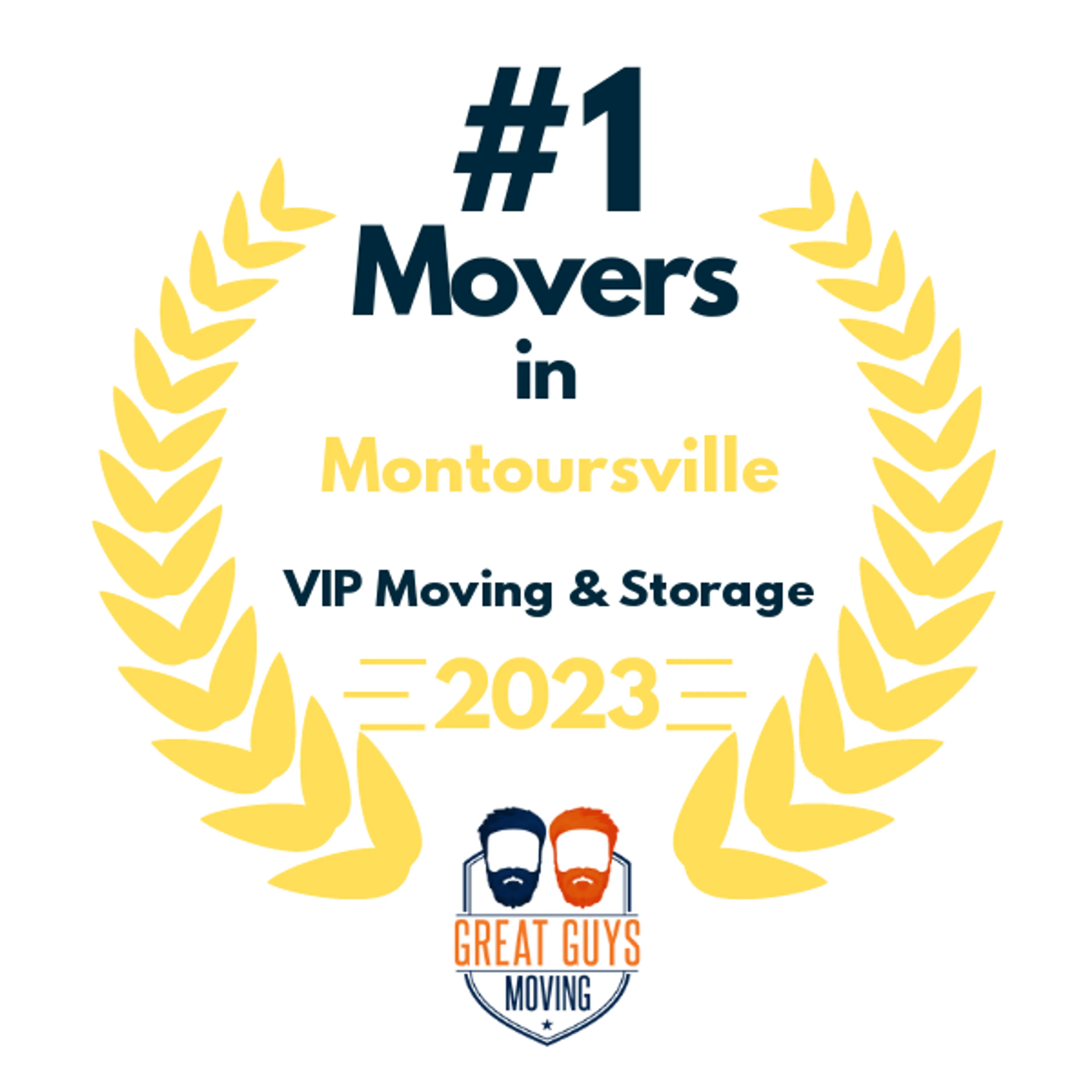 #1 Ranked Movers in Lancaster, PA 2023 award