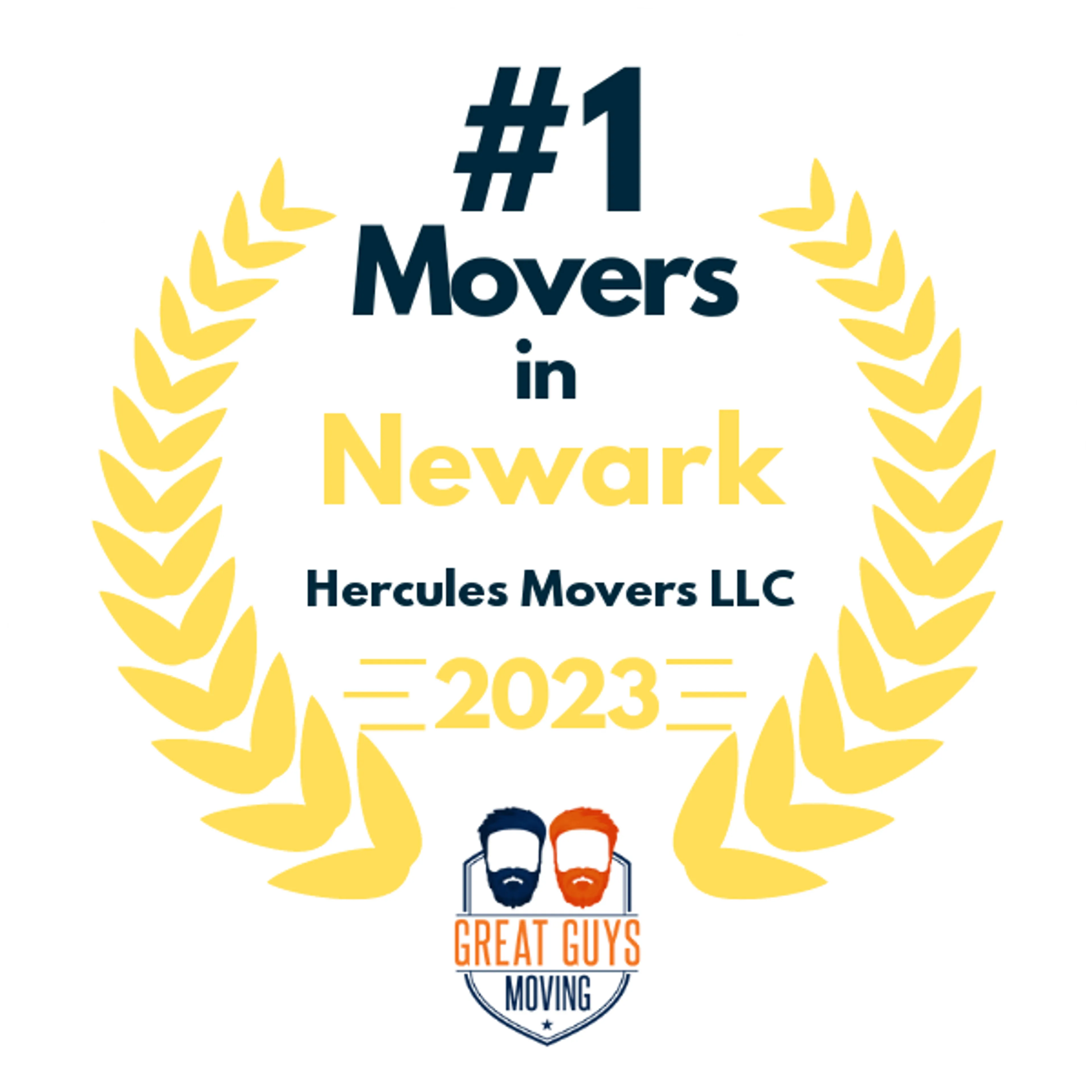 #1 Ranked Movers in Columbus, OH 2023 award