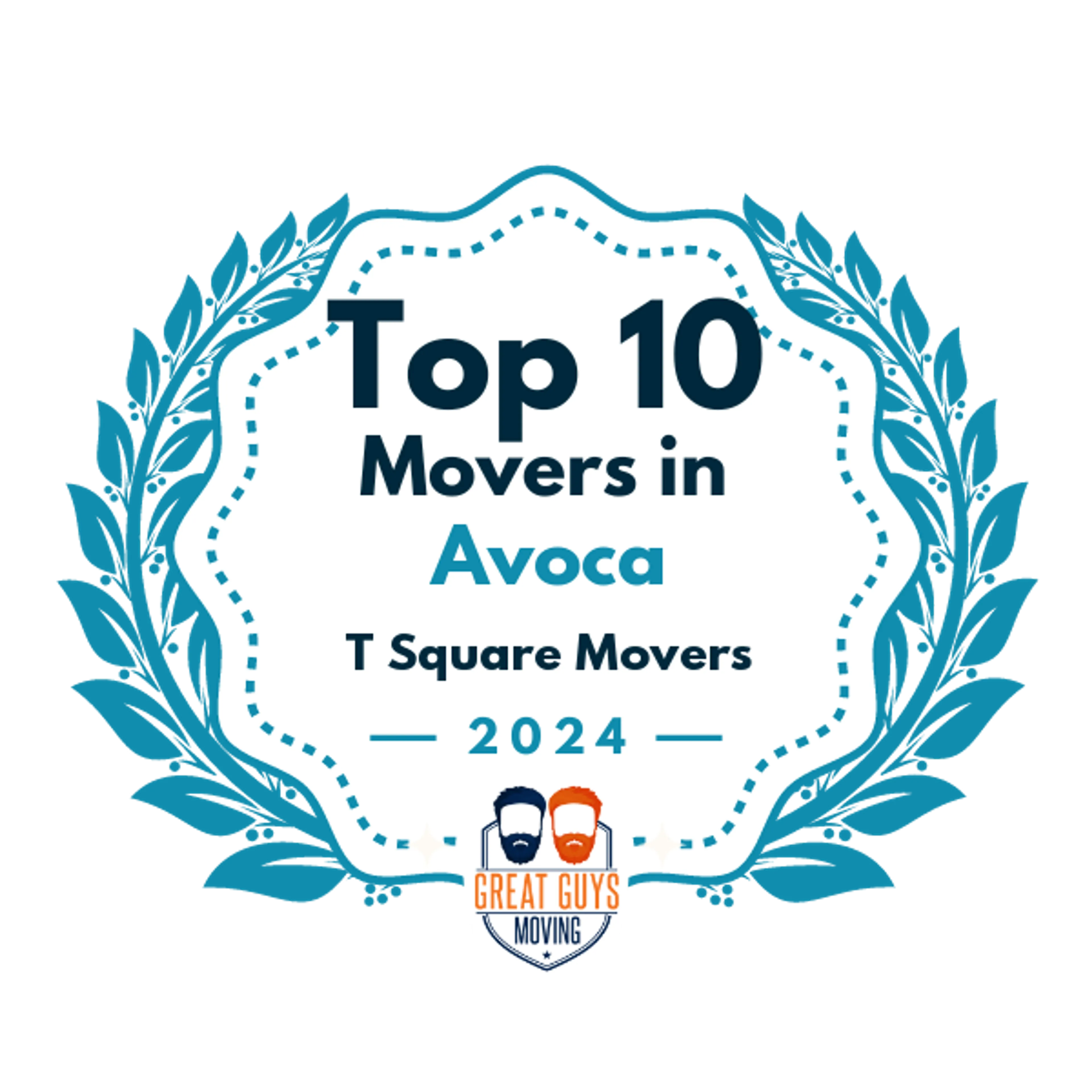 Top 10 Movers in Bellevue, NE 2024 award