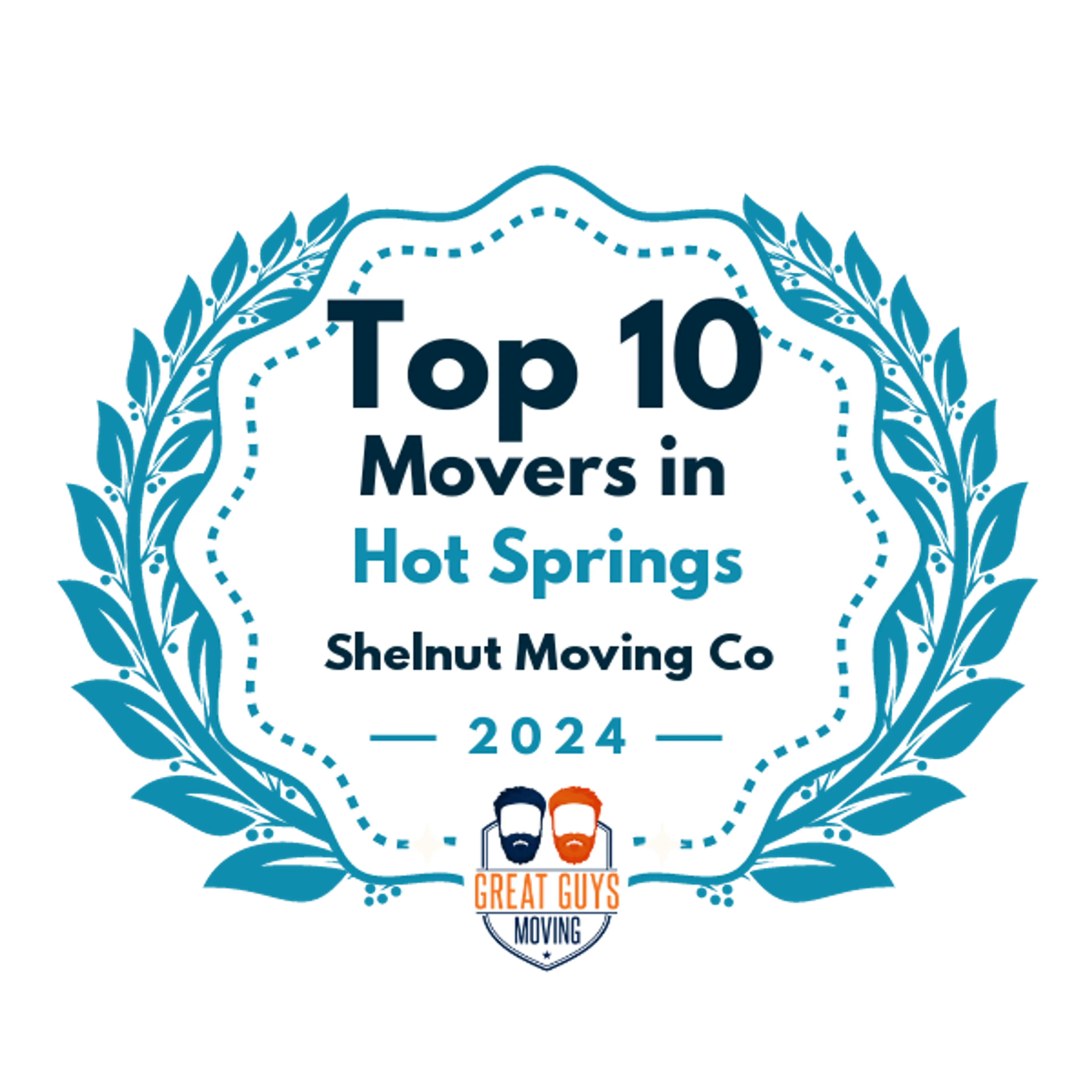 Top 10 Movers in Conway, AR 2024 award