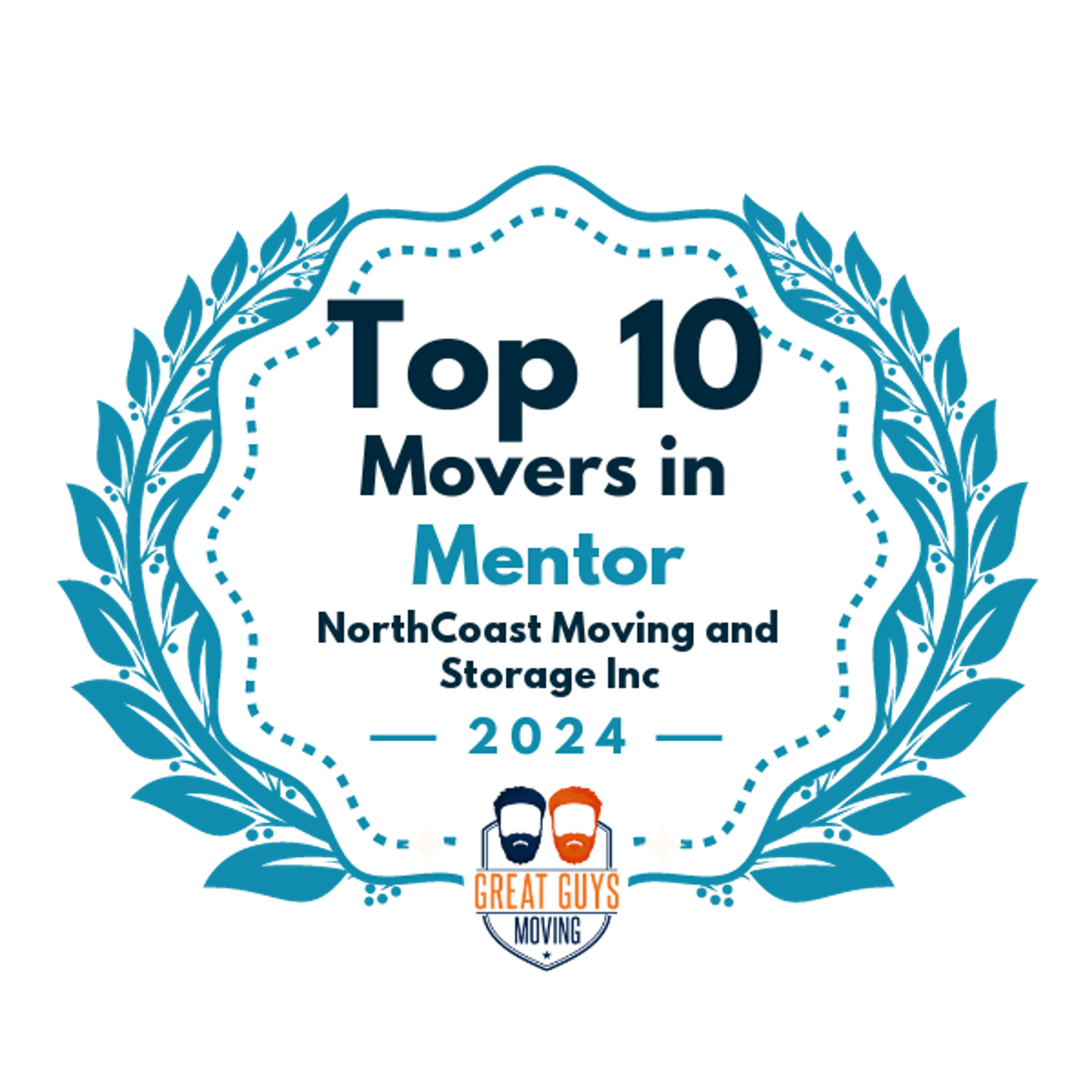 Top 10 Movers in Cleveland, OH 2024 award