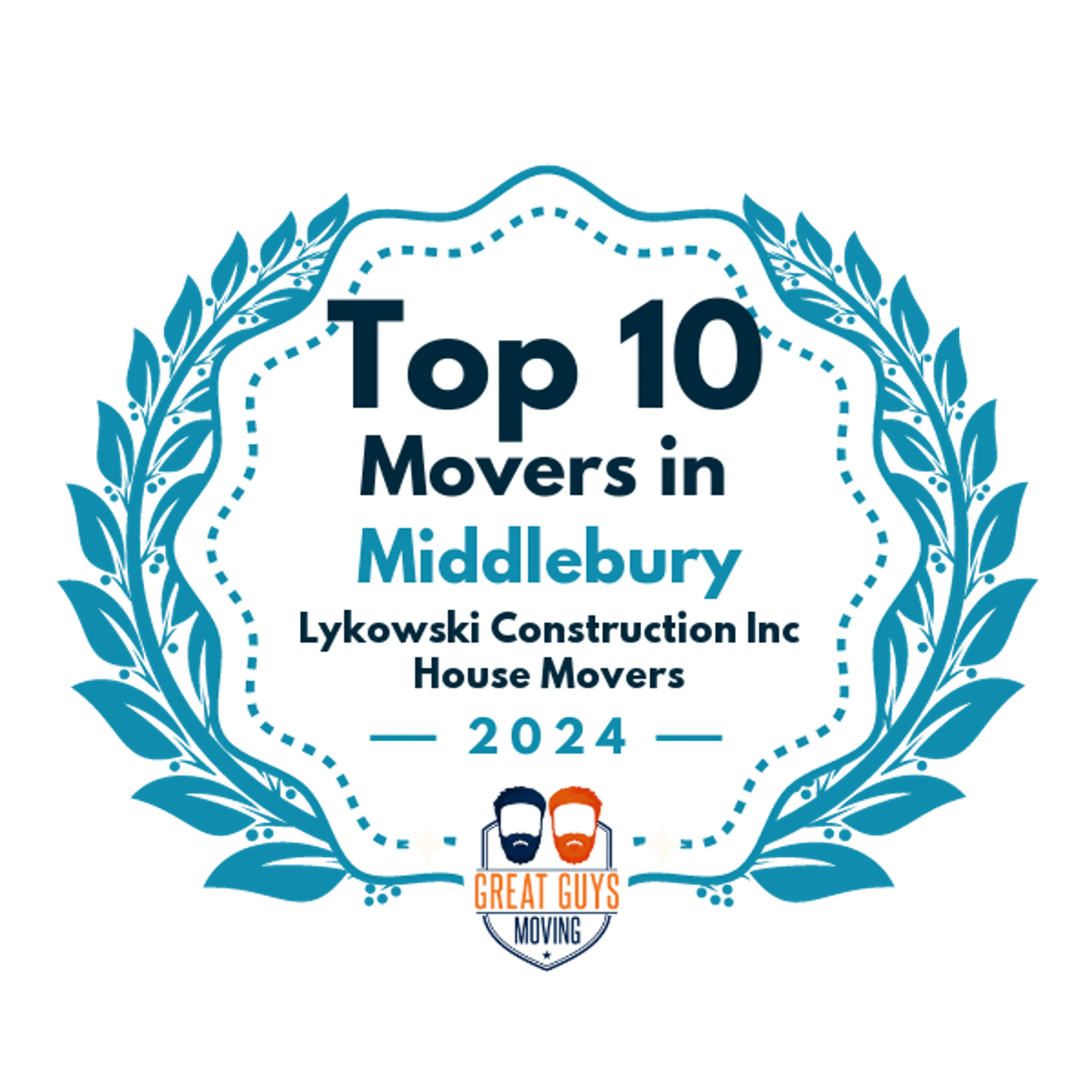 Top 10 Movers in New Buffalo, MI 2024 award
