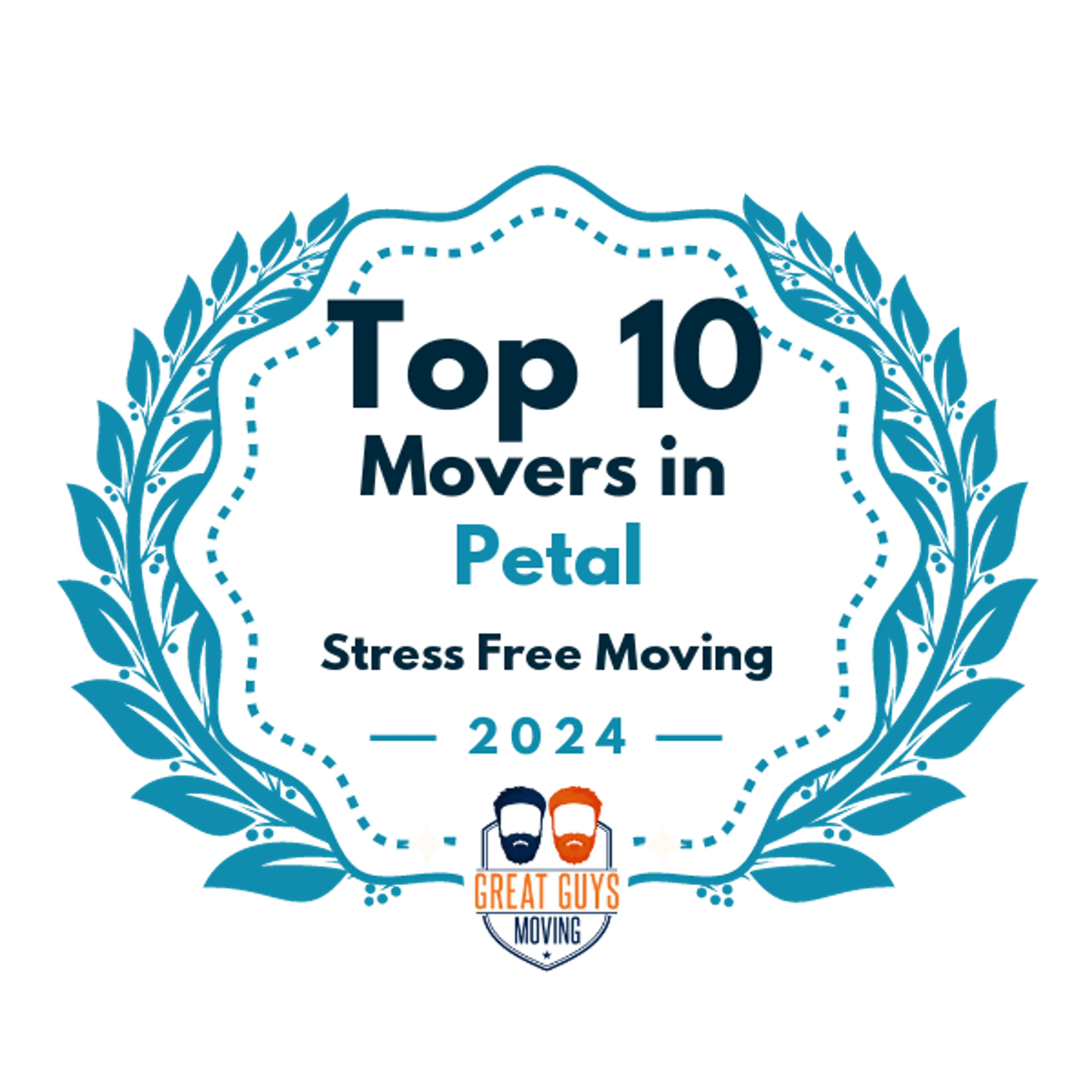 Top 10 Movers in Petal, MS 2024 award