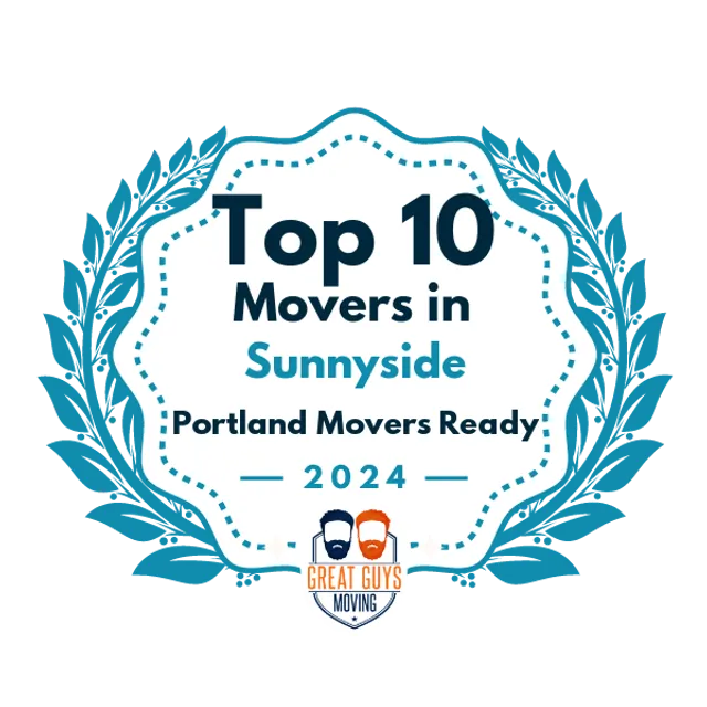 Top 10 Movers in Portland, OR 2024 award
