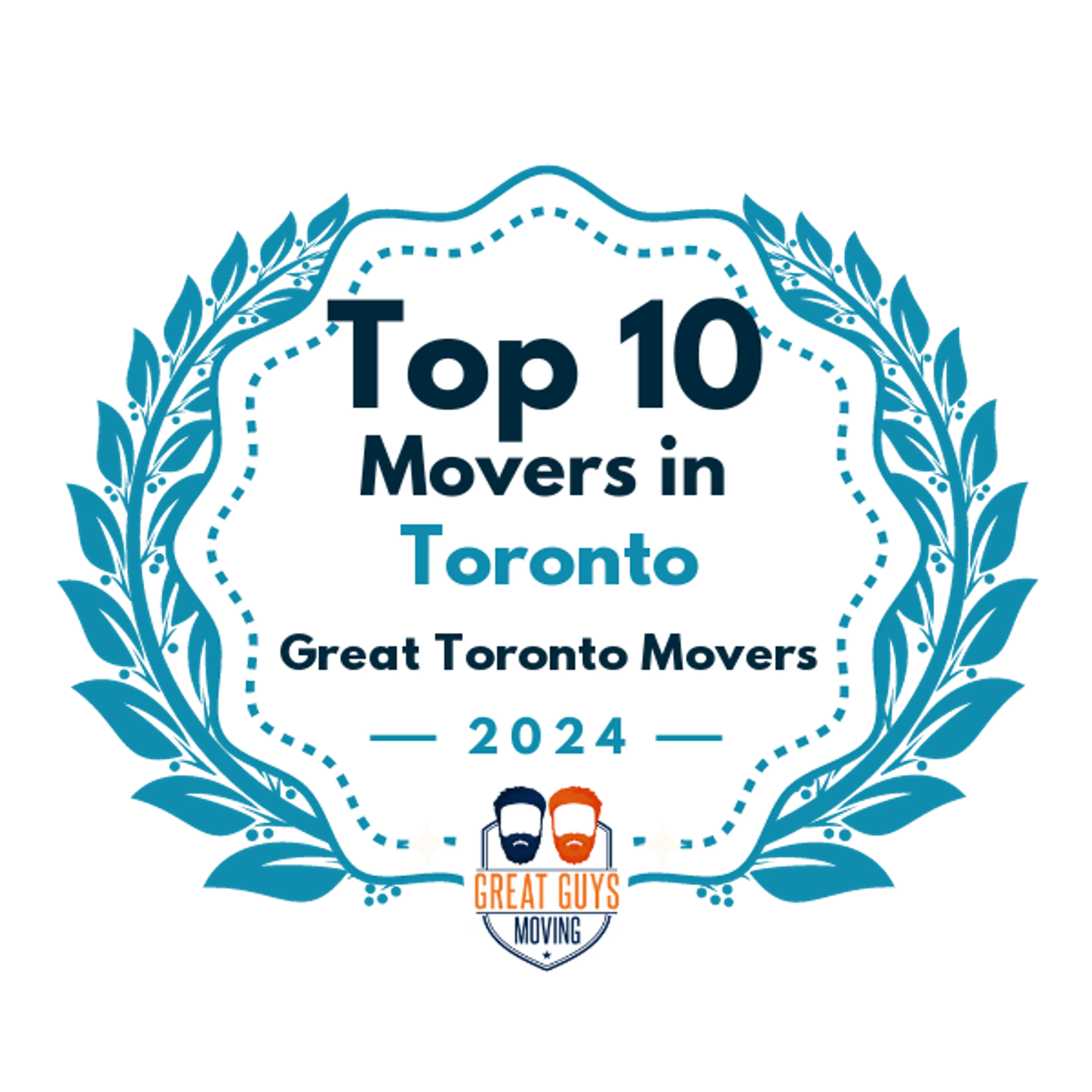 Top 10 Movers in Toronto, OH 2024 award