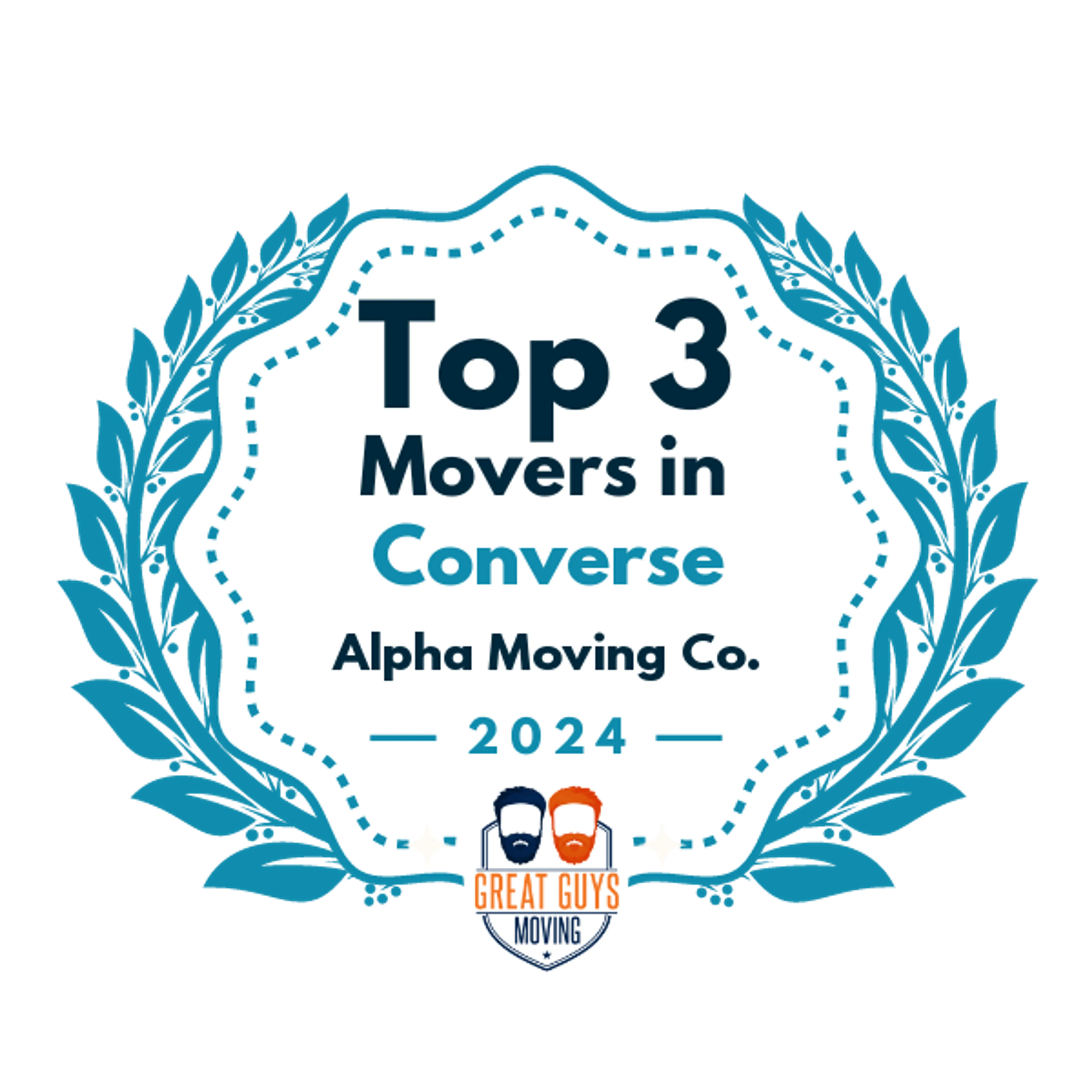 Top 3 Movers in Gaffney, SC 2024 award