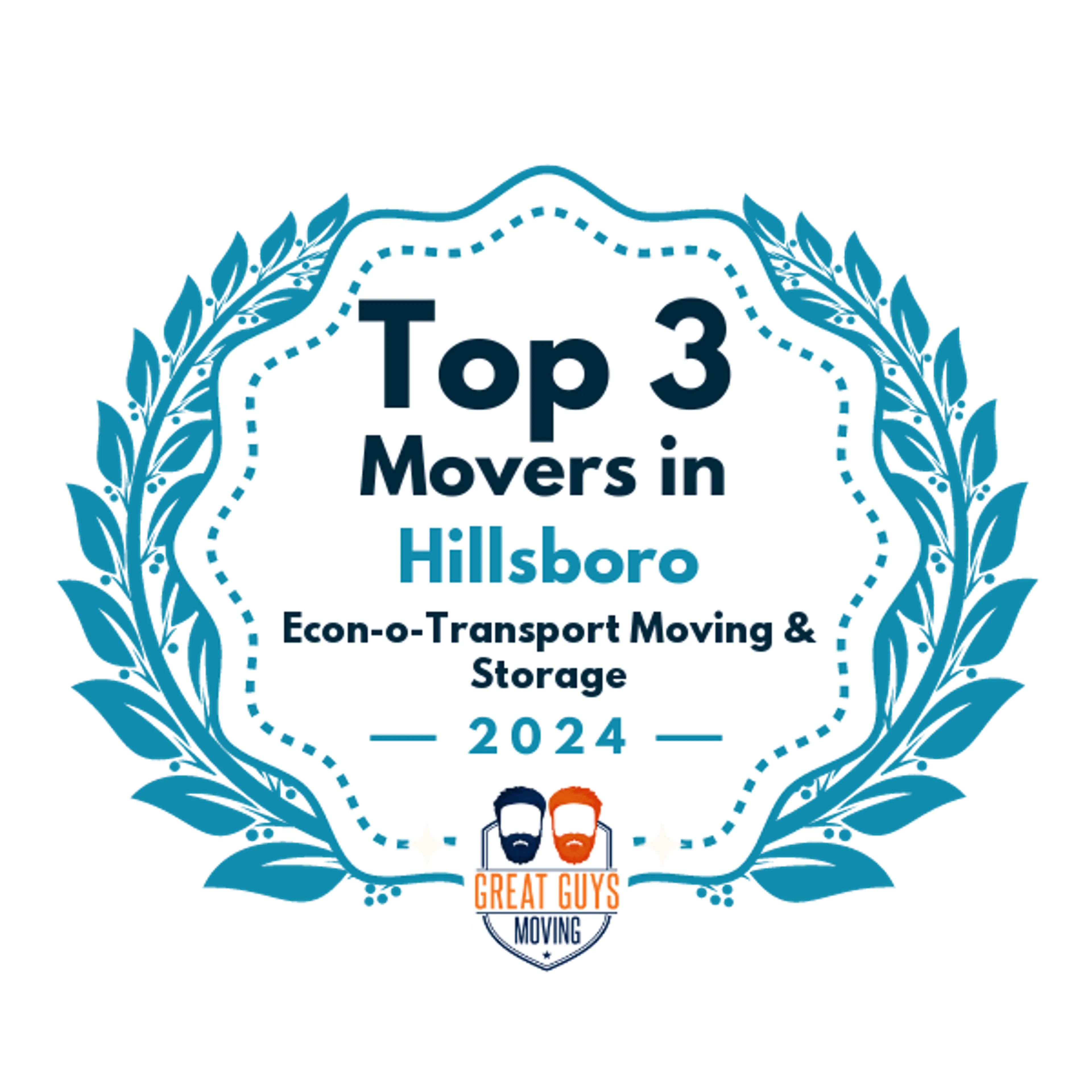 Top 3 Movers in Middletown, OH 2024 award