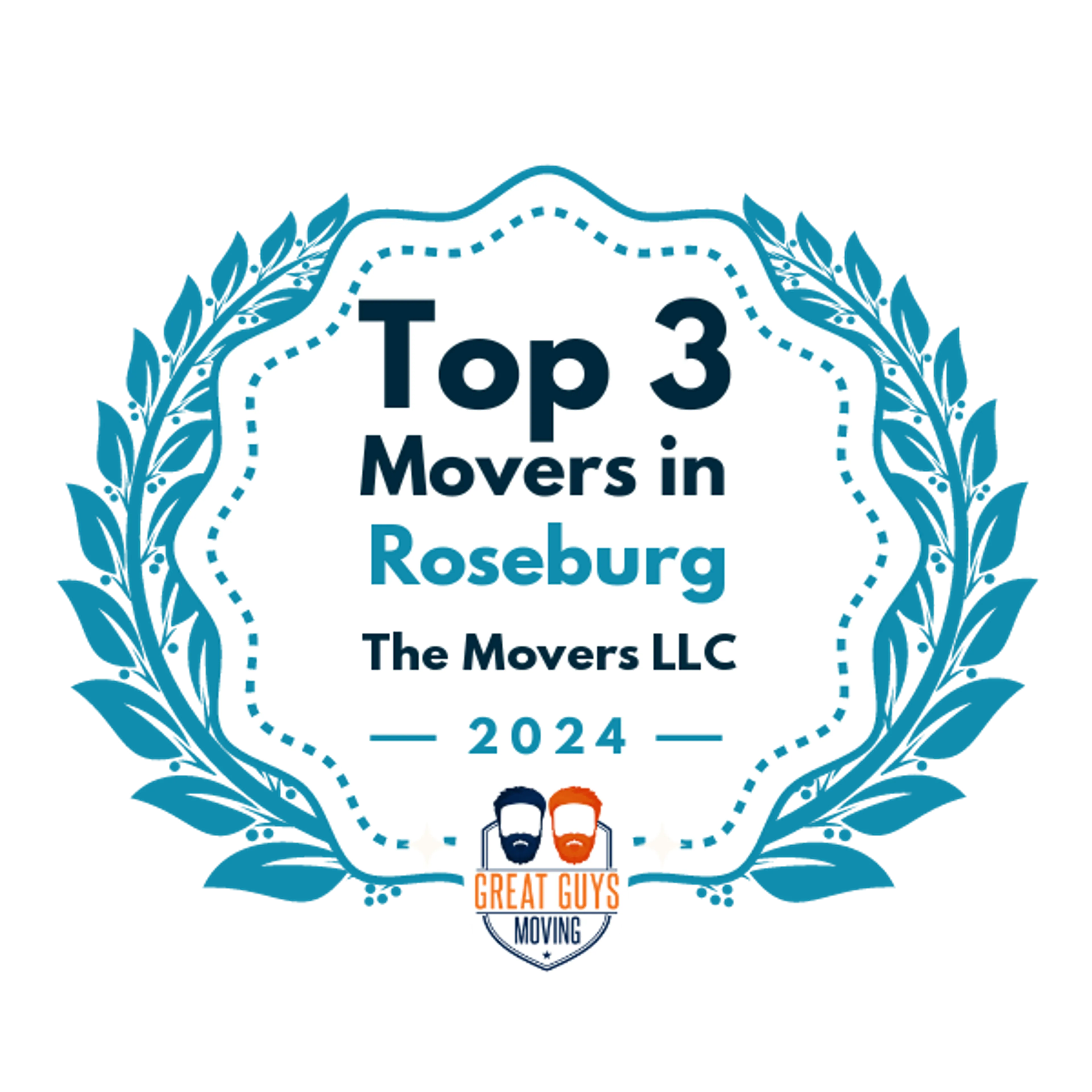 Top 3 Movers in Roseburg, OR 2024 award