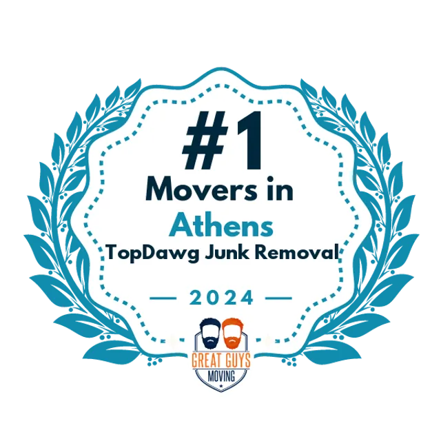 #1 Ranked Movers in Athens, GA 2024 award