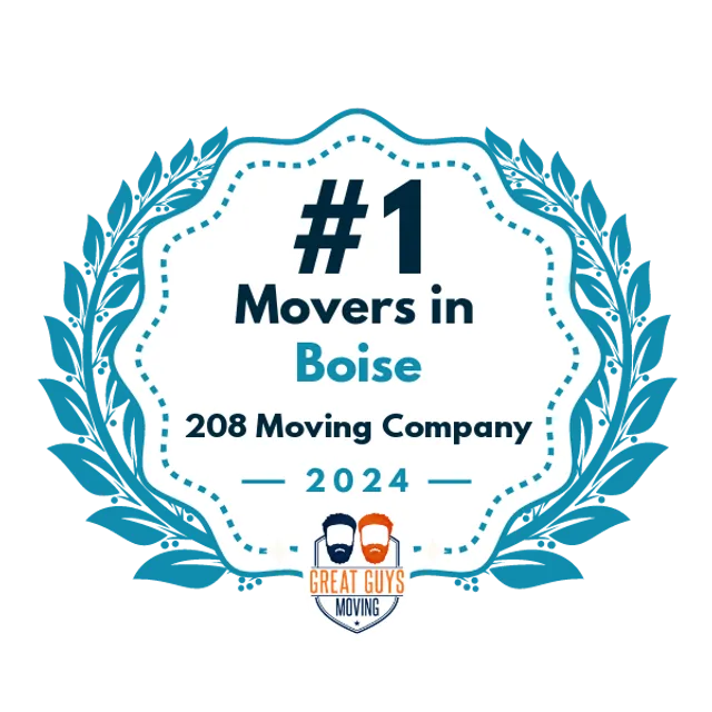 #1 Ranked Movers in Boise, ID 2024 award