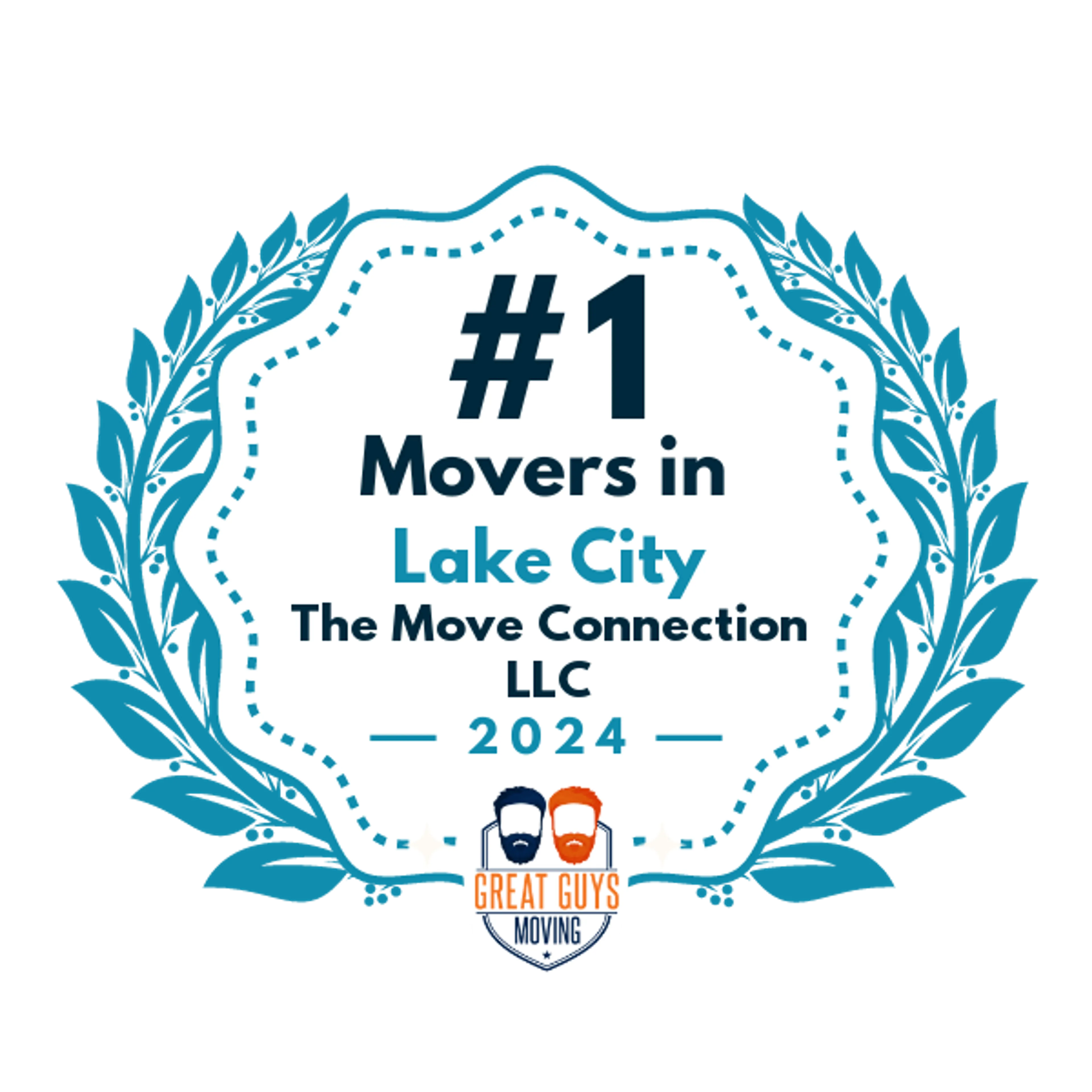 #1 Ranked Movers in Gainesville, FL 2024 award